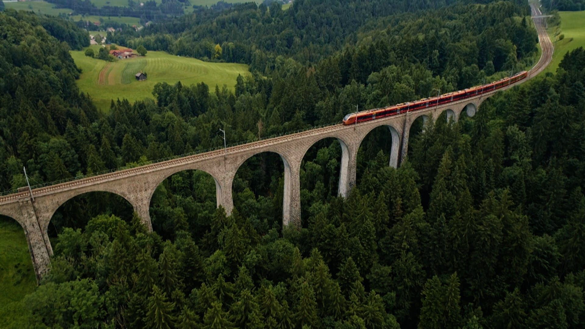 Traumhafte Bahnstrecken der Schweiz II: Im "Voralpen-Express" von St. Gallen nach Luzern
