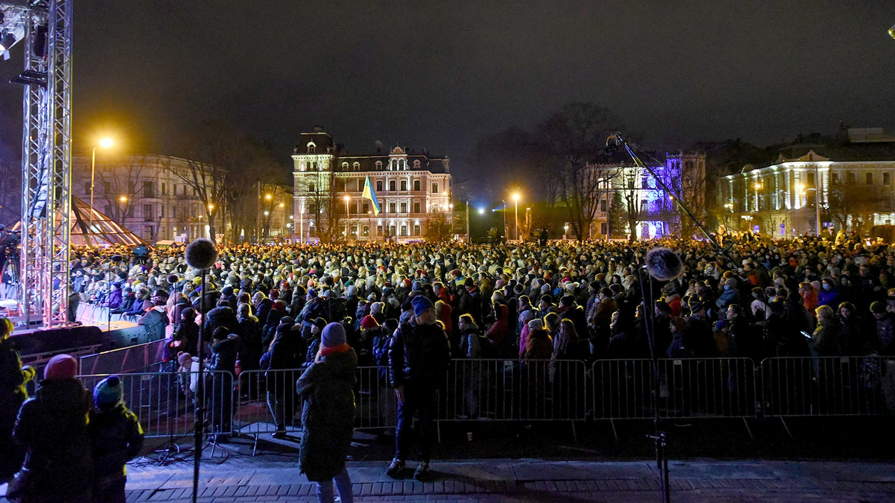 Solidaritätskonzert für die Menschen in der Ukraine aus Riga