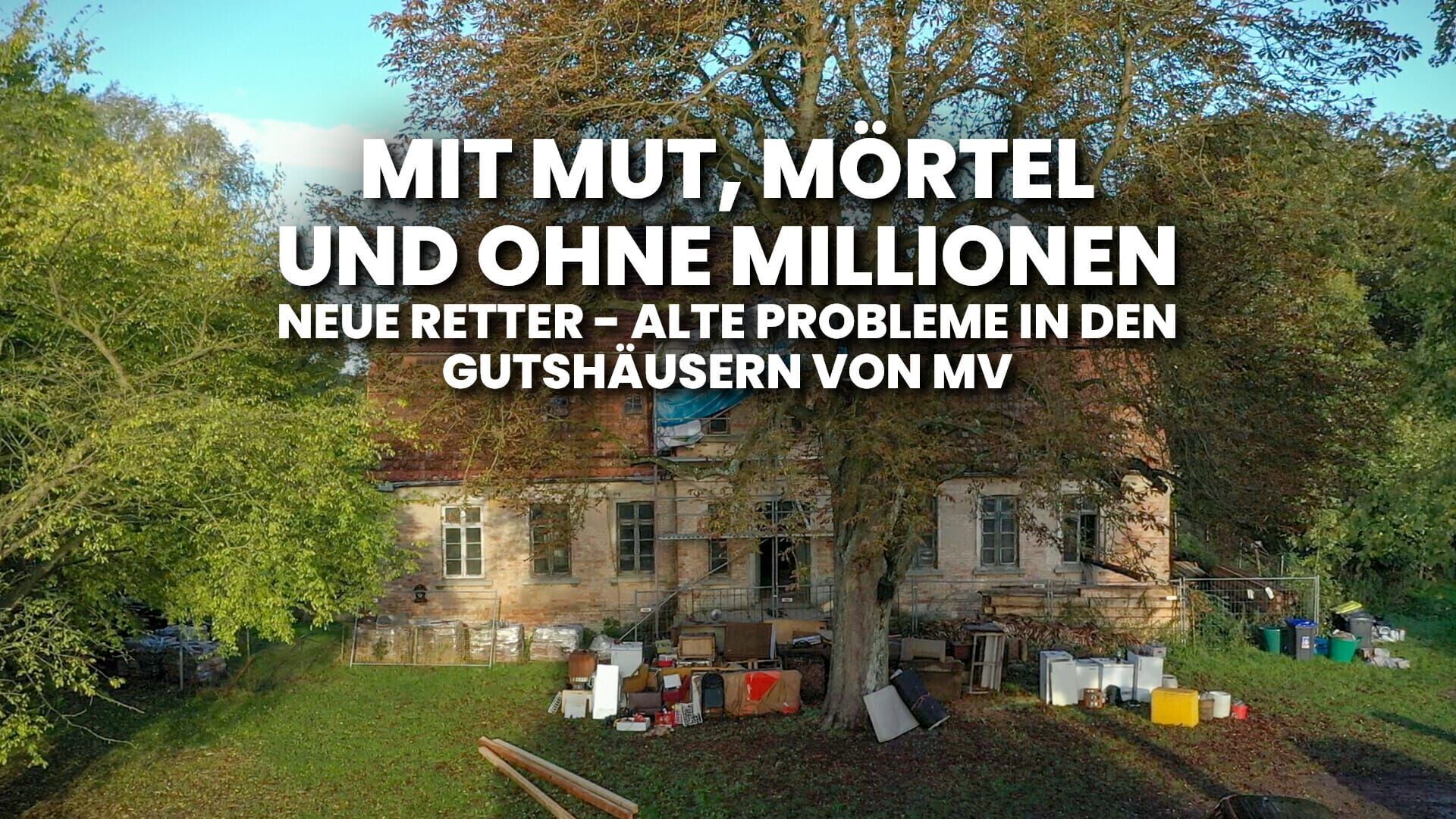 Mit Mut, Mörtel und ohne Millionen