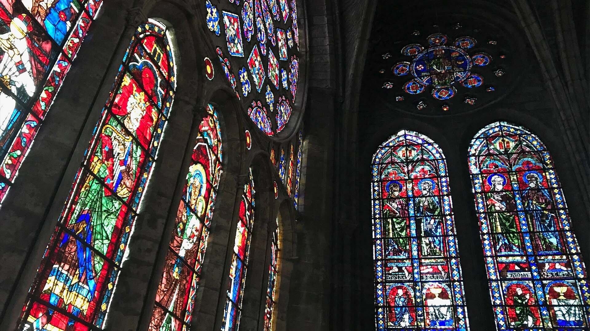 Chartres, die Farben des Himmels