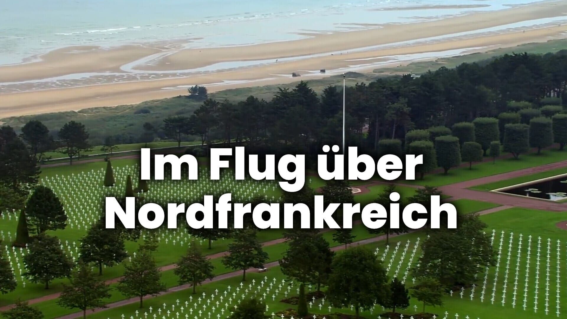 Im Flug über Nordfrankreich