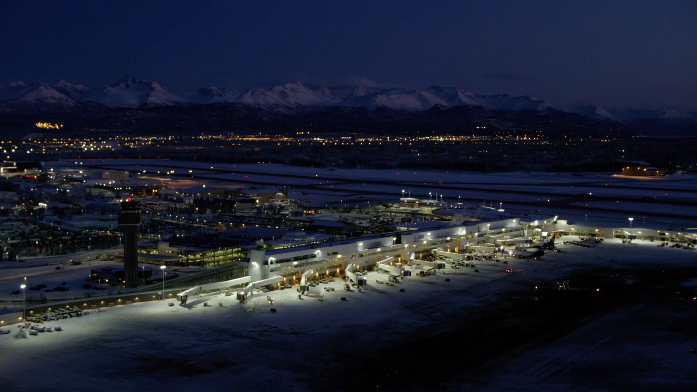 Ice Airport Alaska