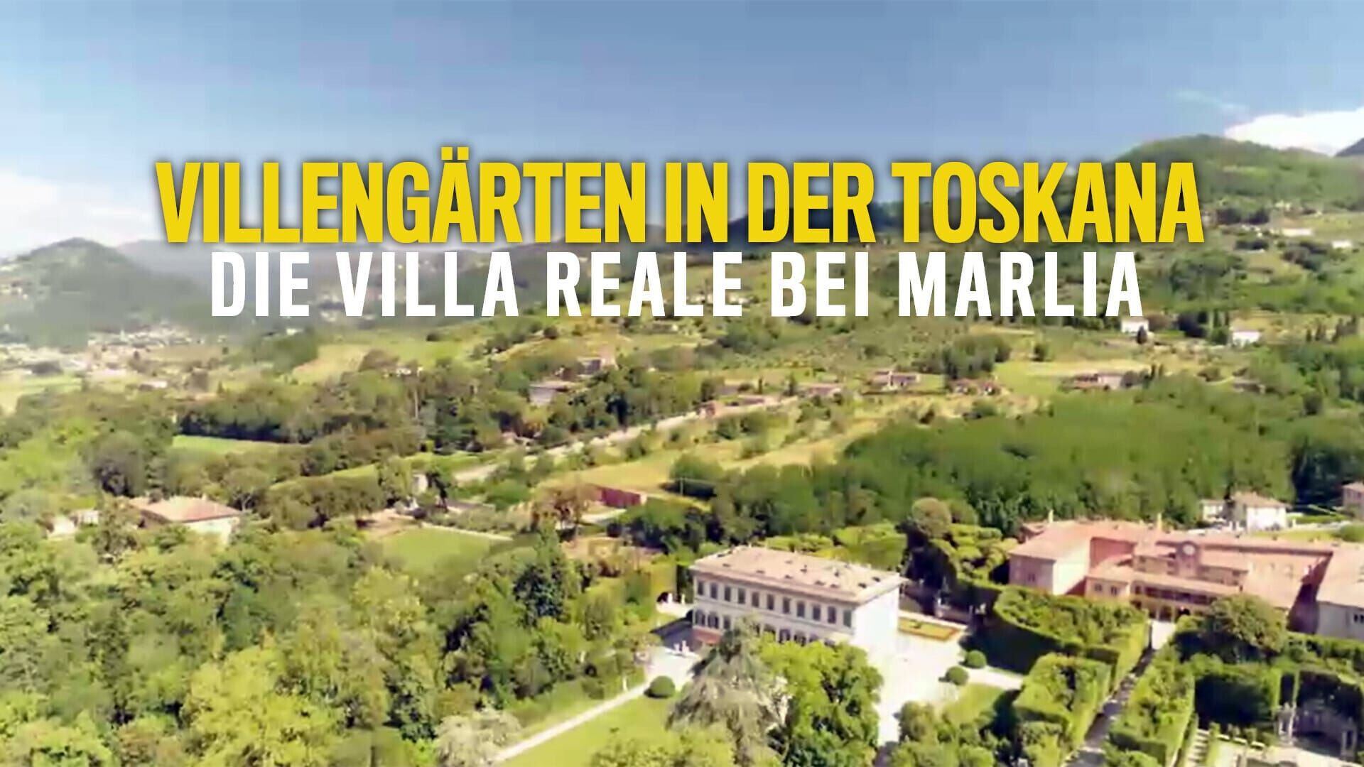 Villengärten in der Toskana – Die Villa Reale bei Marlia