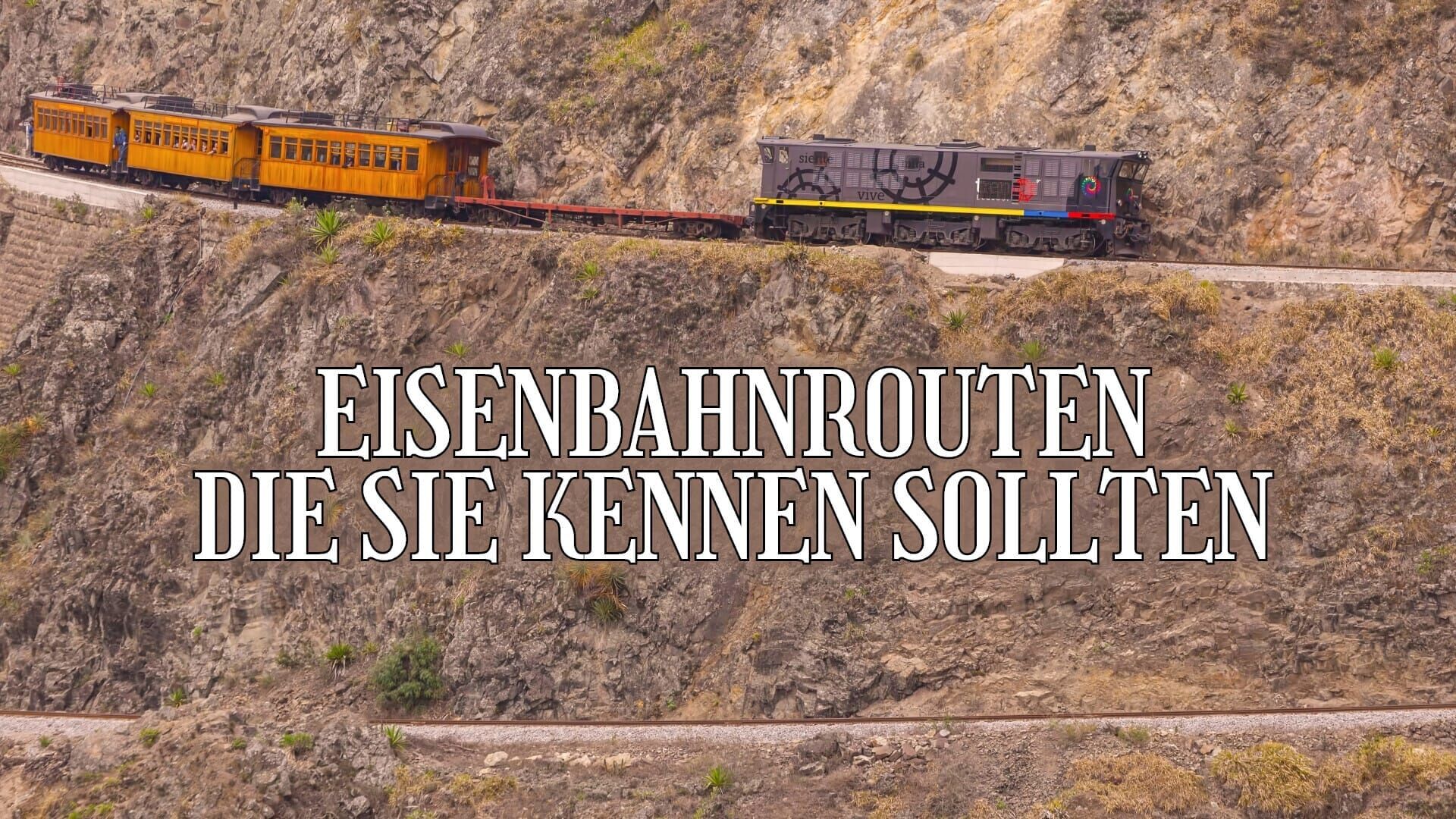 Eisenbahnrouten, die Sie kennen sollten