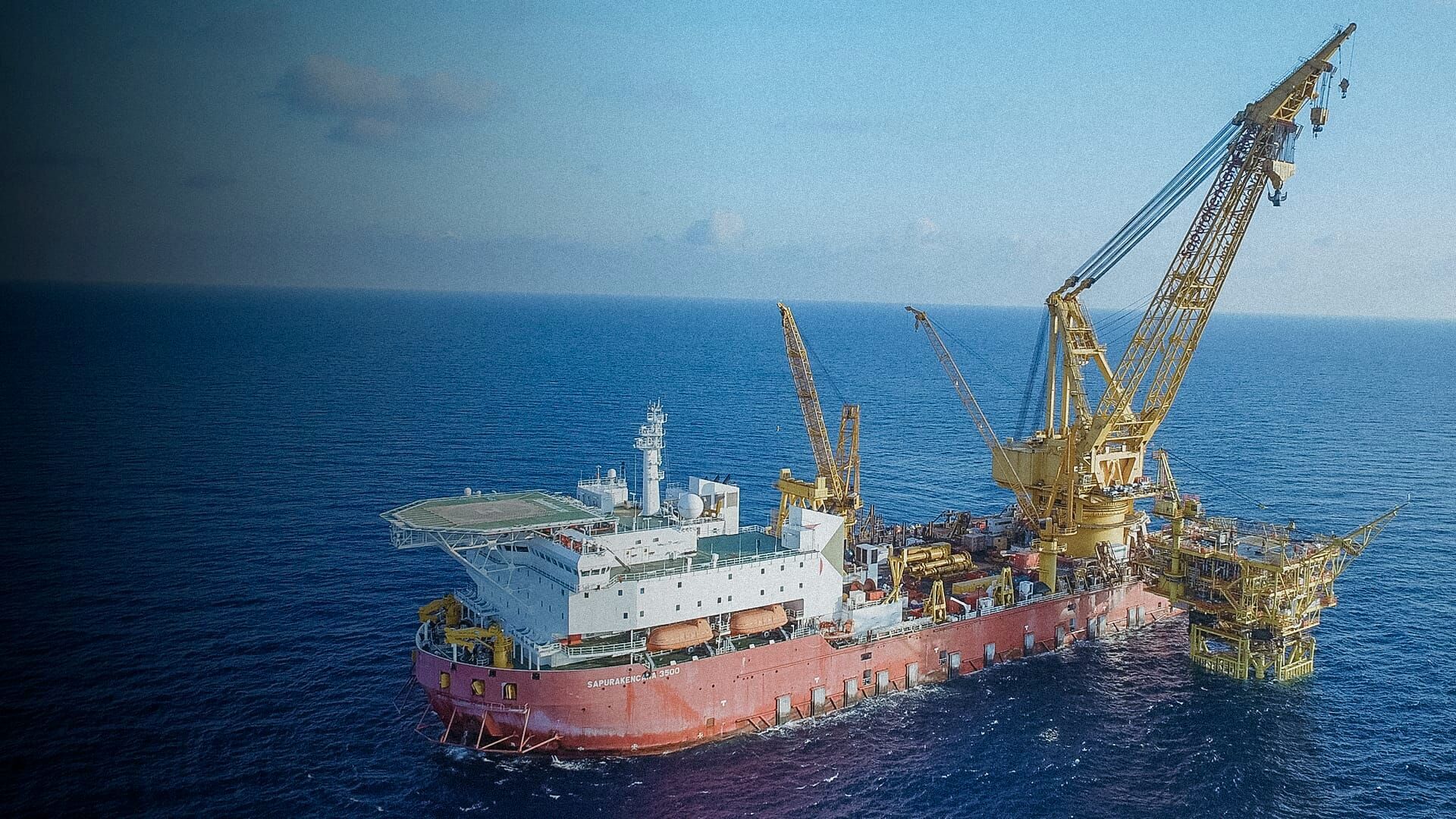 Sapura 3500 – Mission Offshore-Pipeline