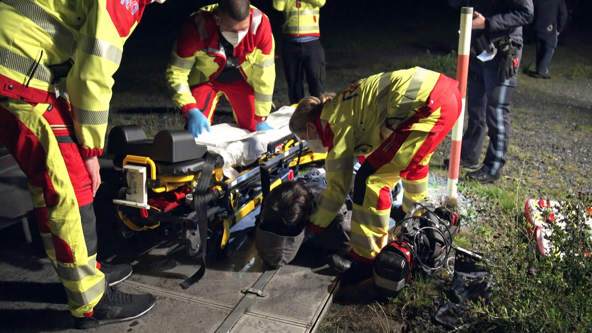 Nachtschicht: Einsatz für die Lebensretter