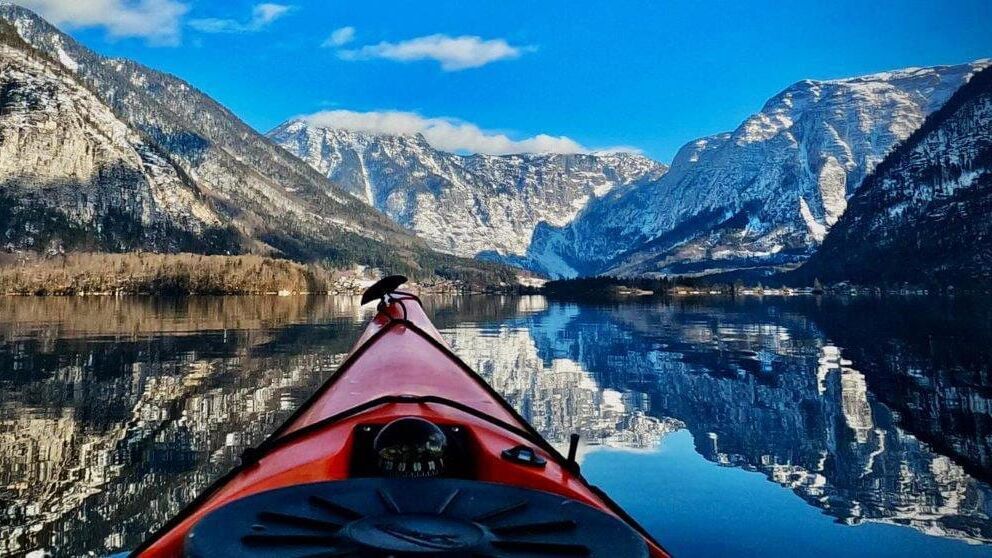 Mit dem Kajak durch das Salzkammergut – Eine Reise in vier Jahreszeichten