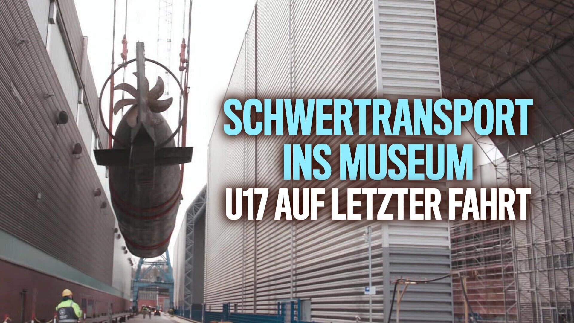 Schwertransport ins Museum – U17 auf letzter Fahrt