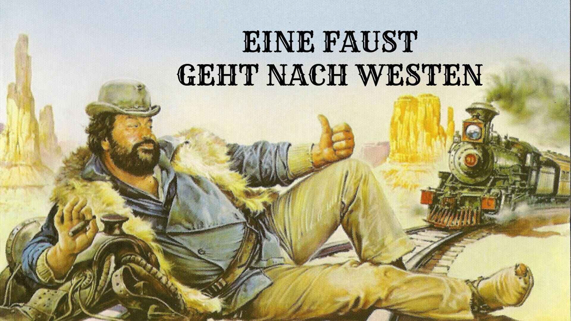 Eine Faust geht nach Westen