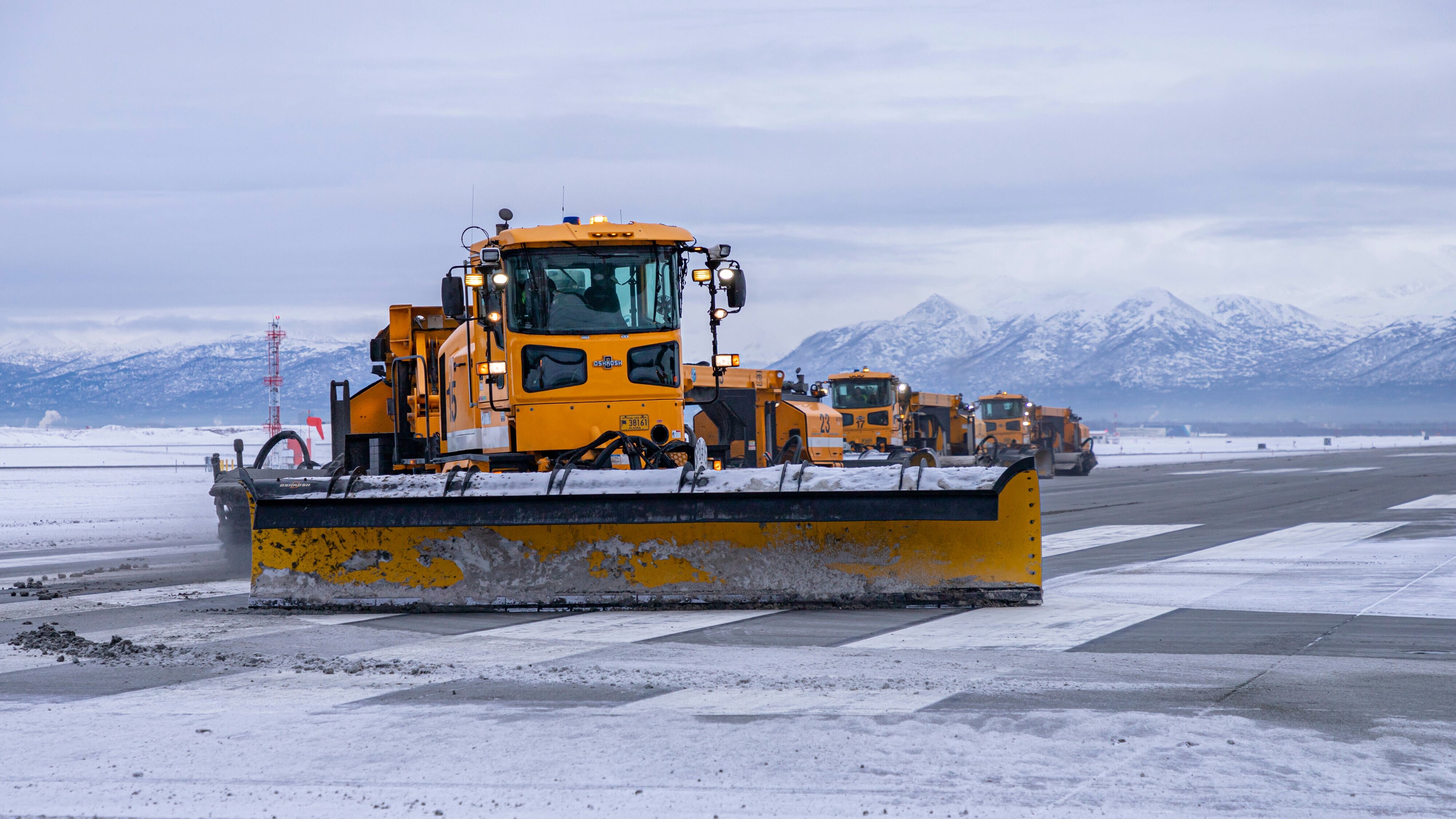 Ice Airport Alaska