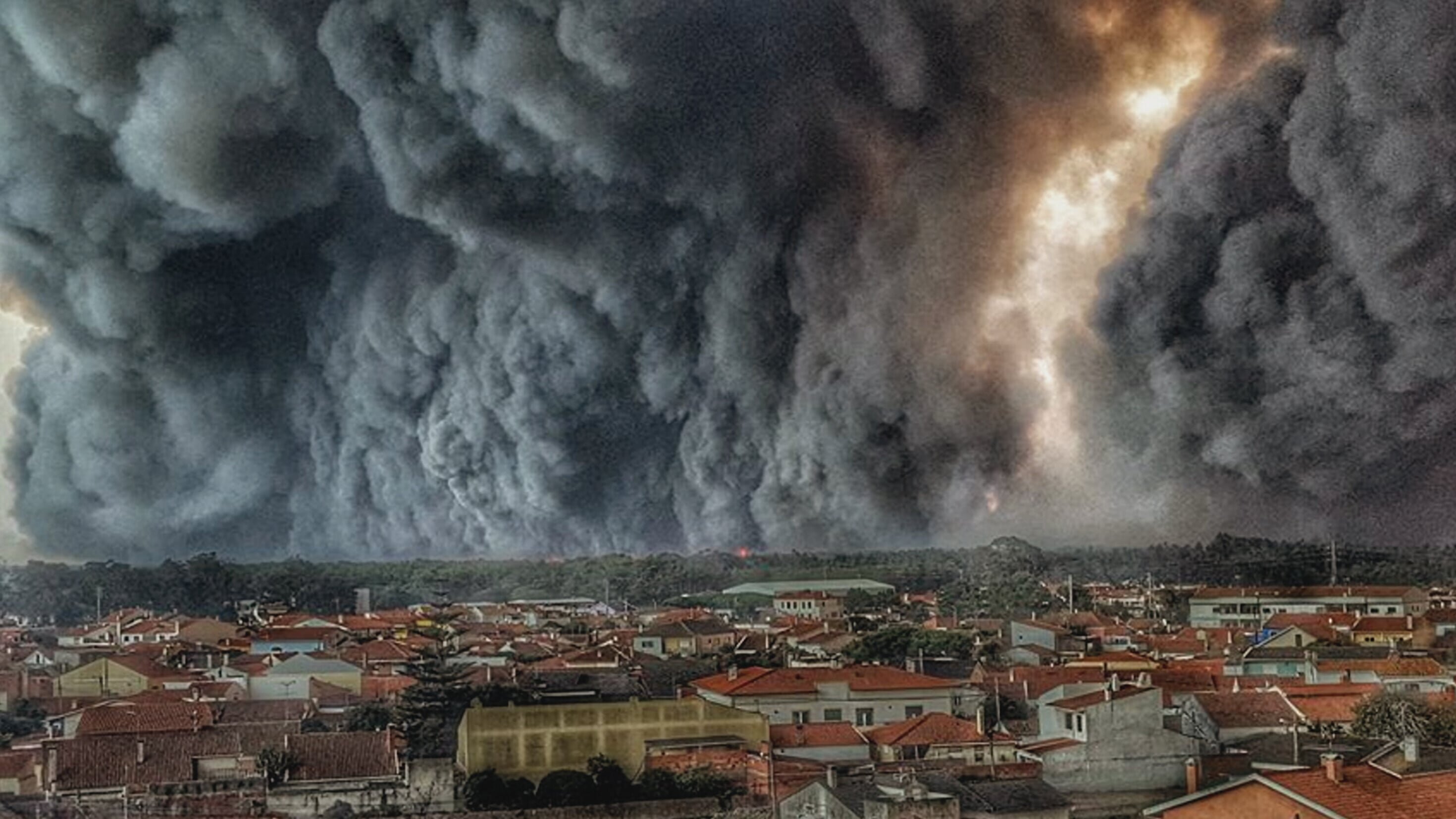 Vom Feuer bedroht – Waldbrand in Portugal