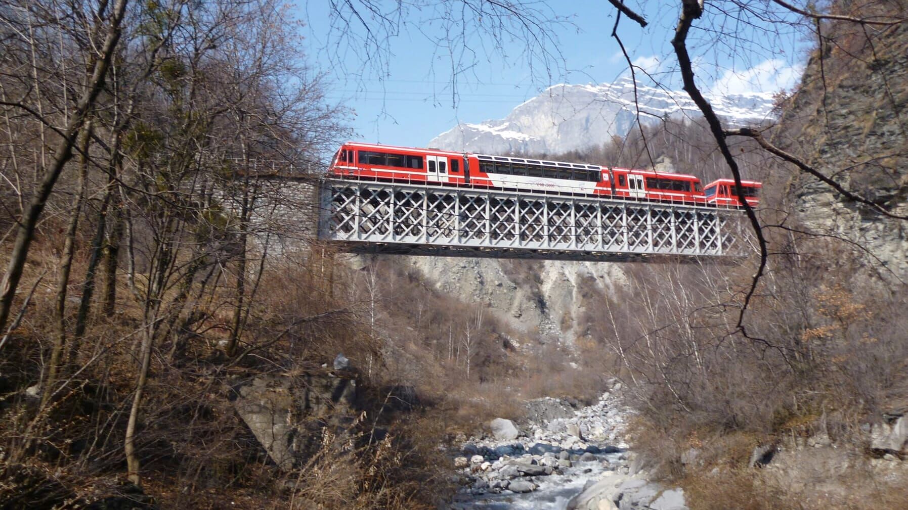 Mit dem Zug zum Mont Blanc