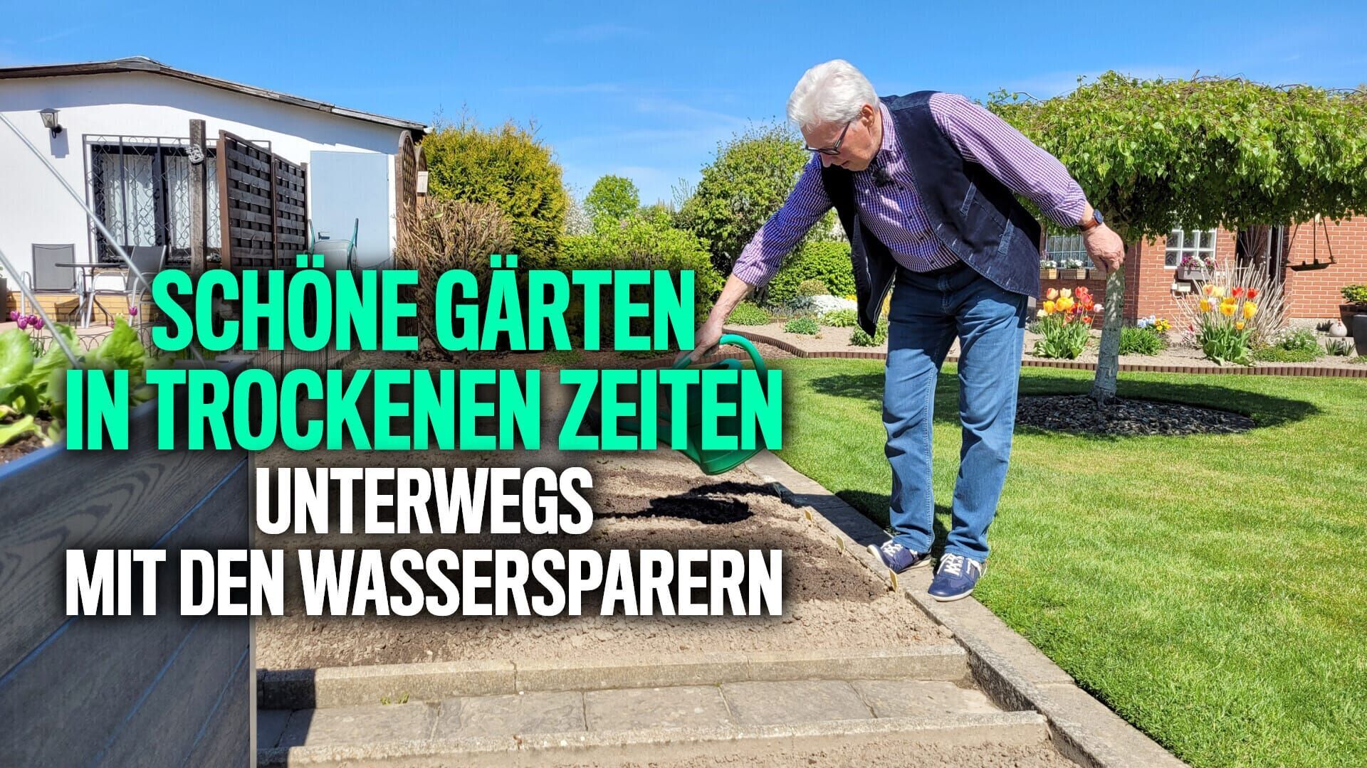 Schöne Gärten in trockenen Zeiten