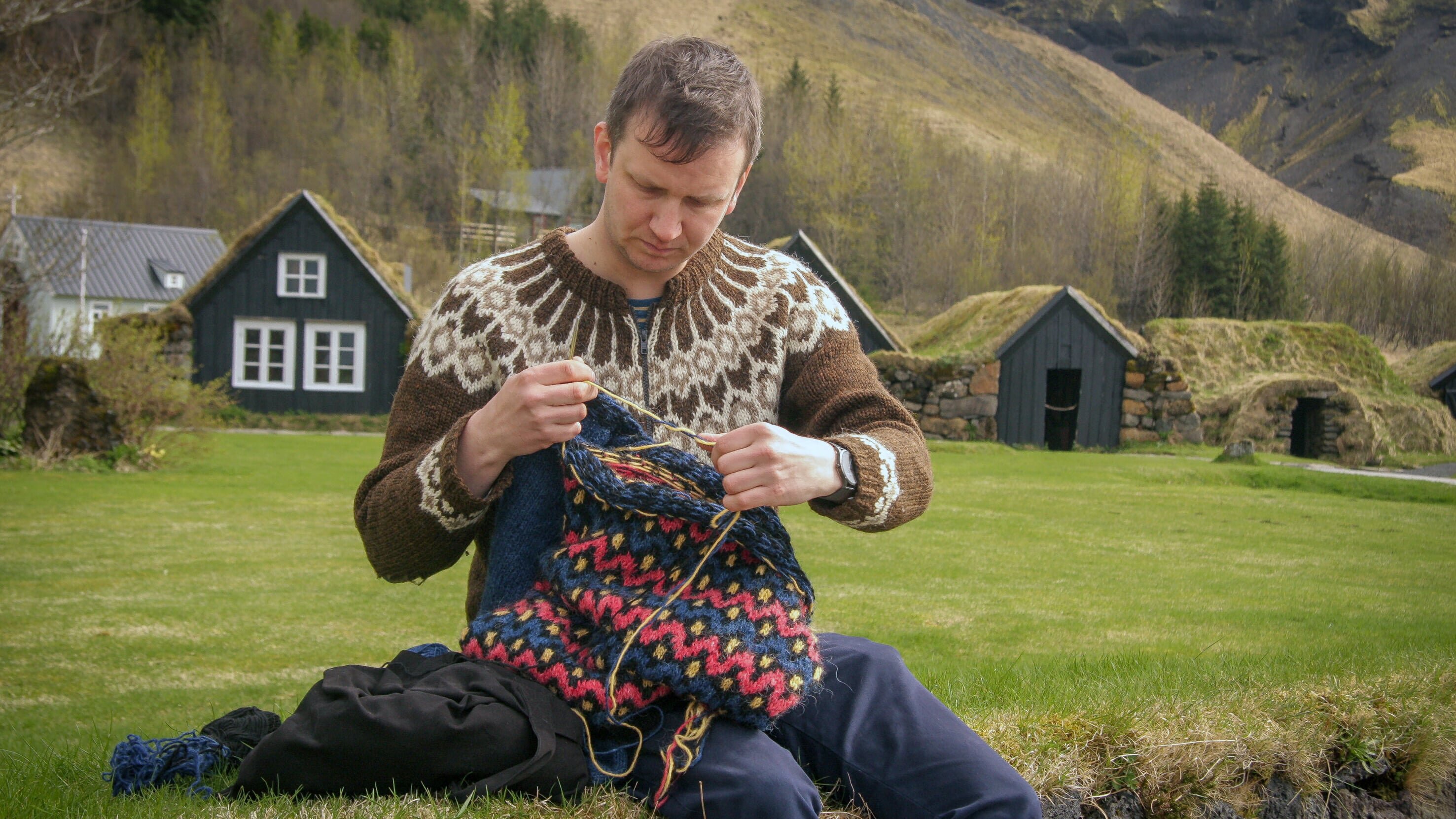 Island: Von strickenden Männern und Pullovern
