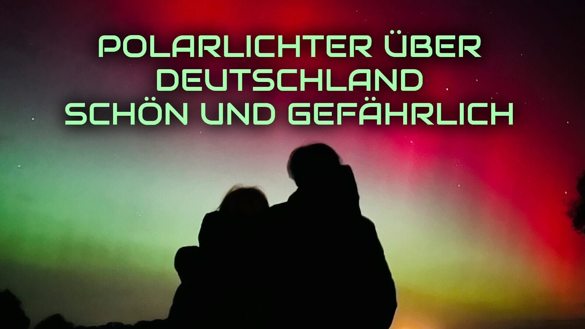 Polarlichter über Deutschland