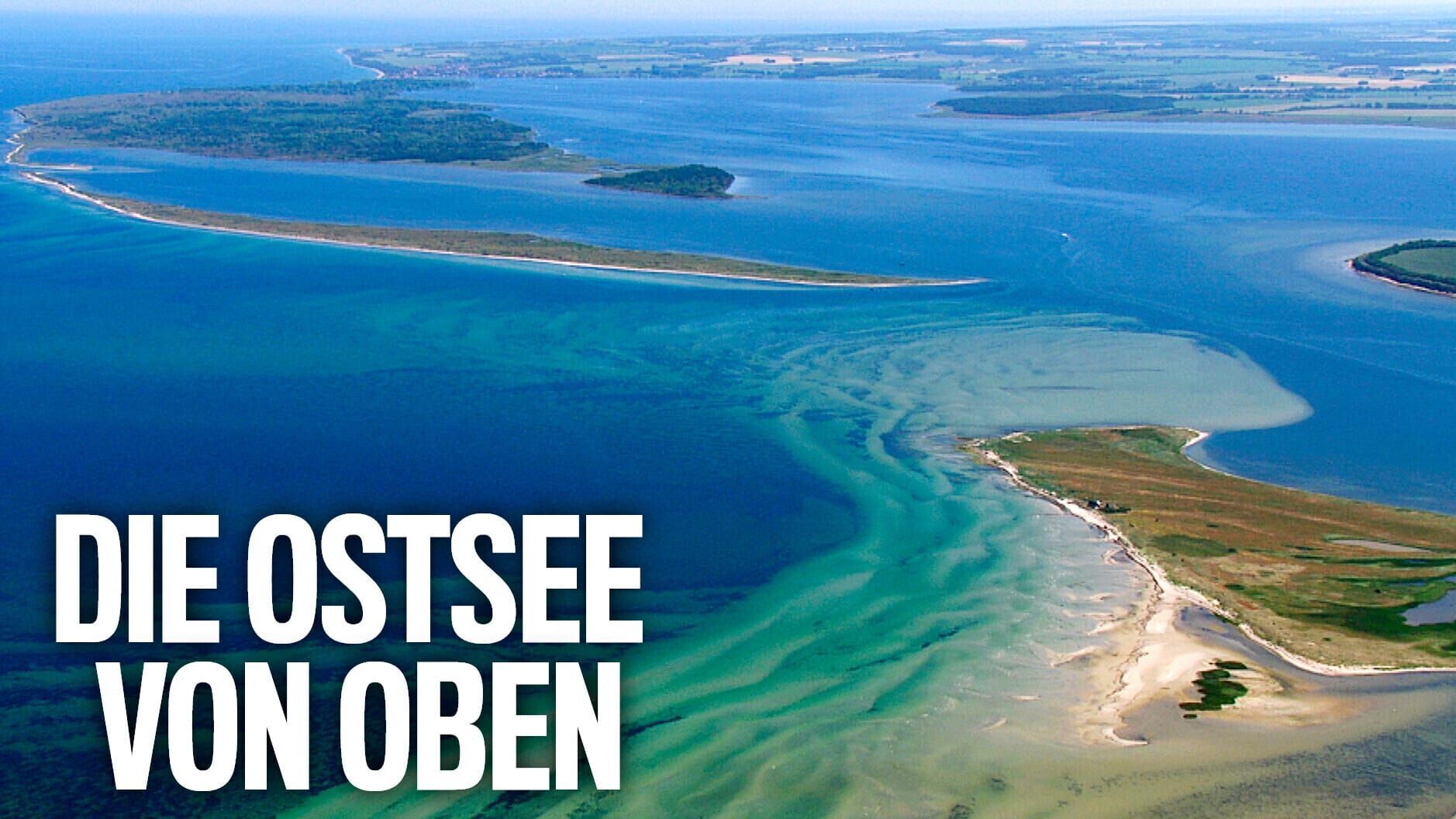 Die Ostsee von oben
