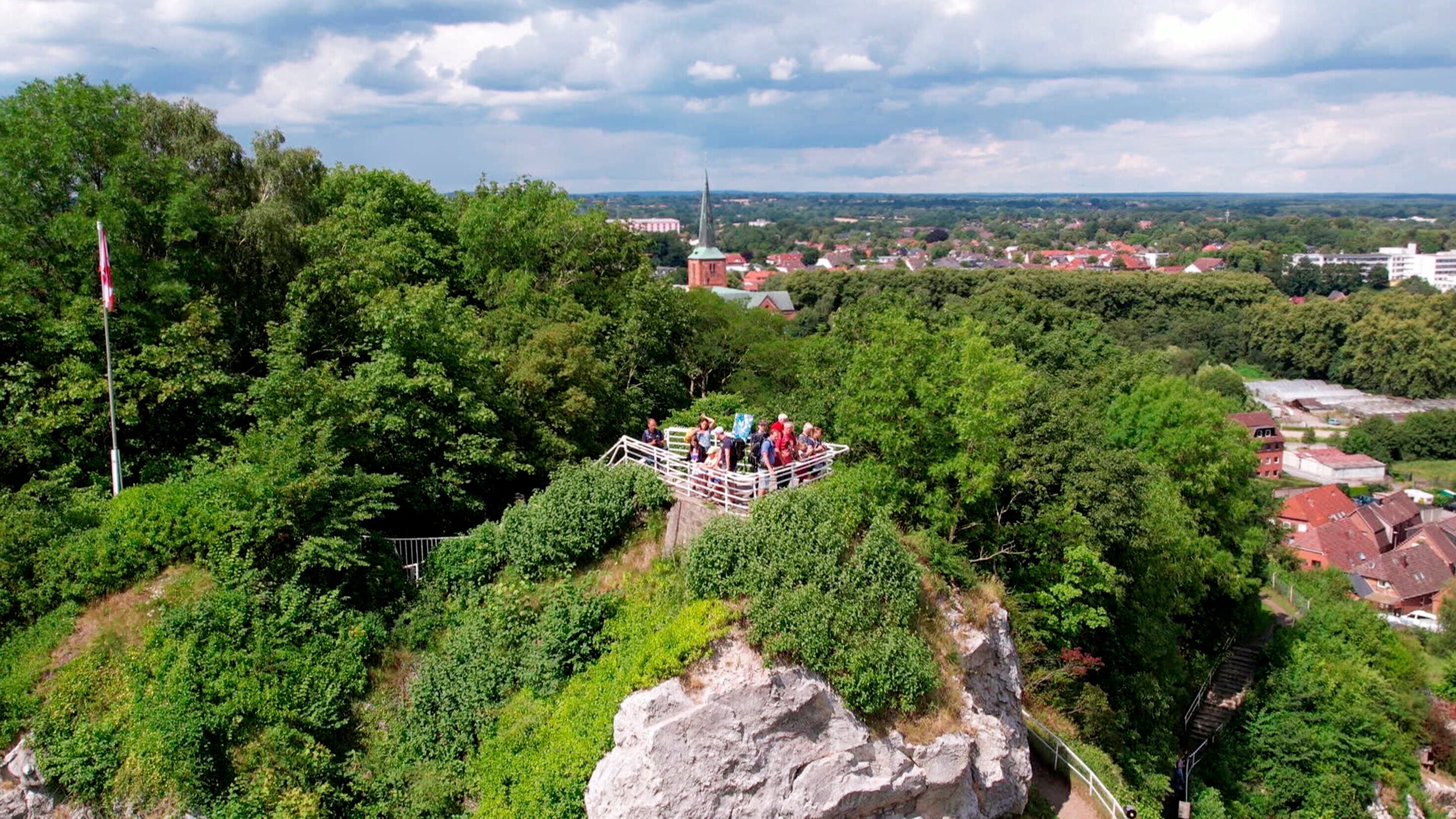 Unterwegs auf der Luftlinie