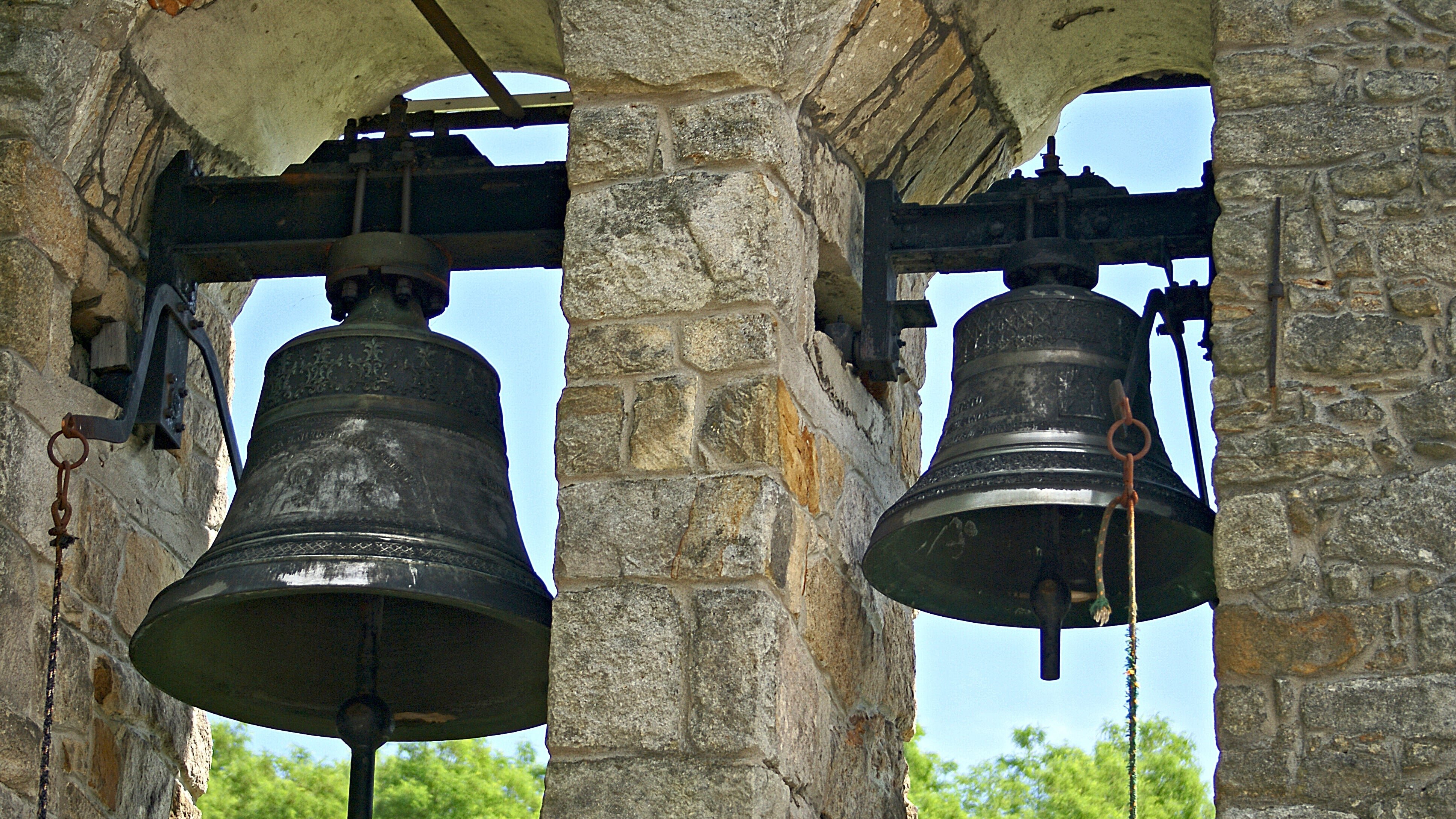 Glockenläuten aus der Stiftskirche Baumburg im Chiemgau