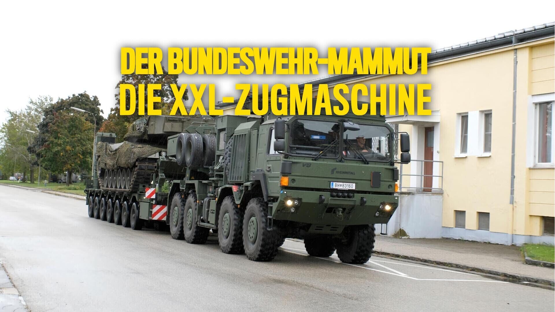 Gigant auf Rädern – Der Panzer-Transporter