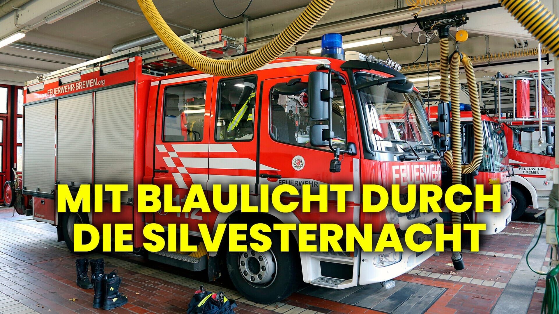 Mit Blaulicht durch die Silvesternacht