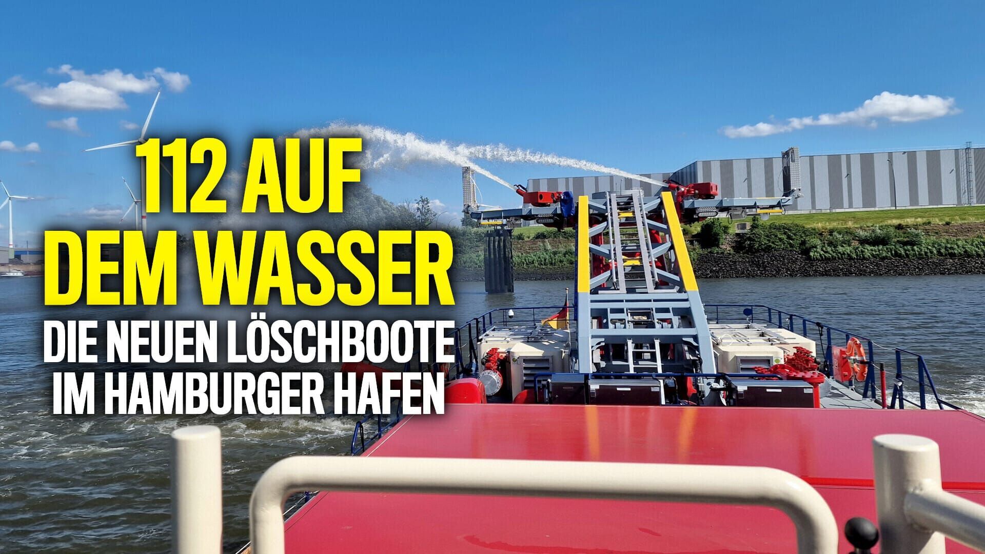 112 auf dem Wasser