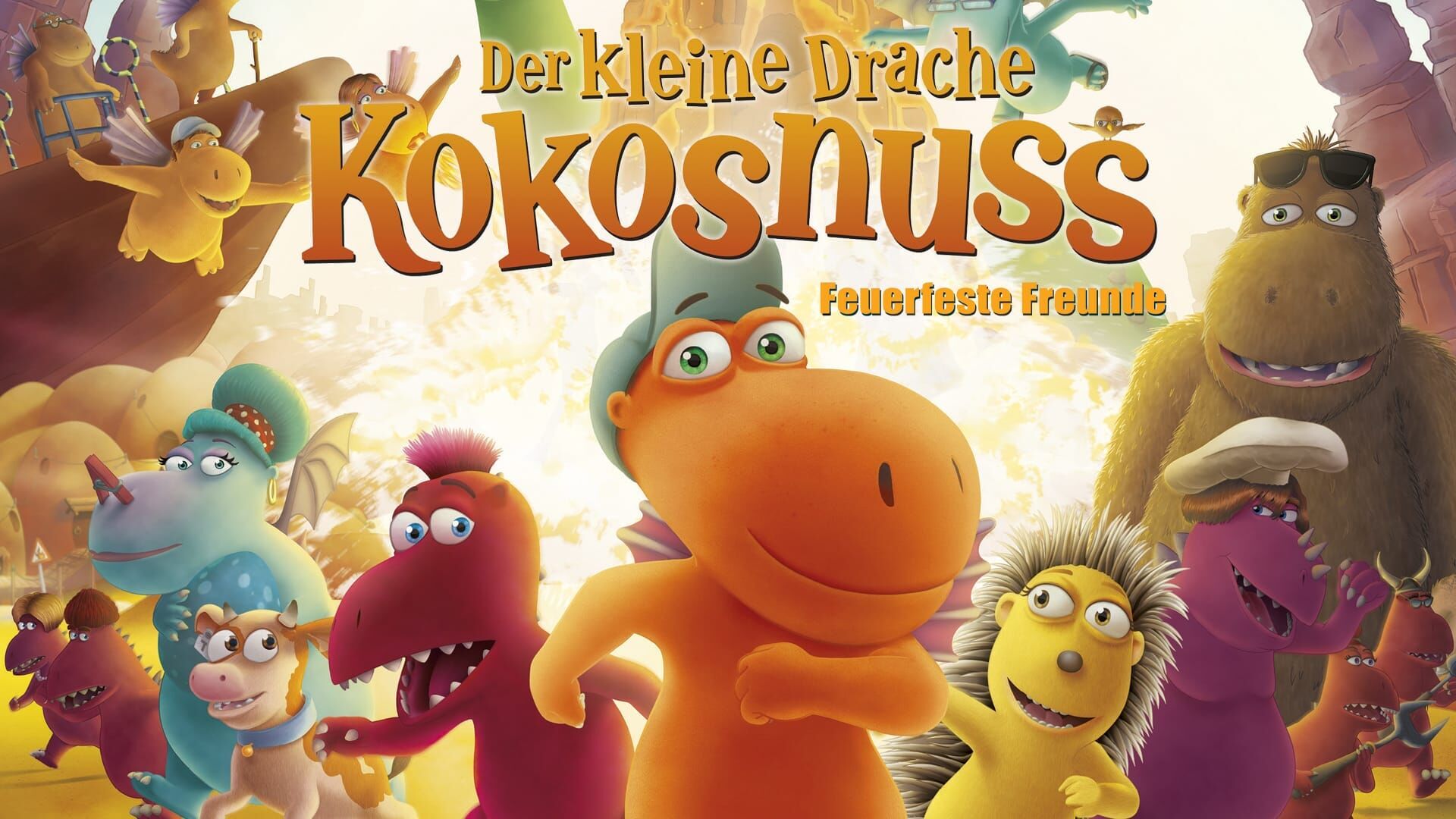 Der kleine Drache Kokosnuss – Feuerfeste Freunde