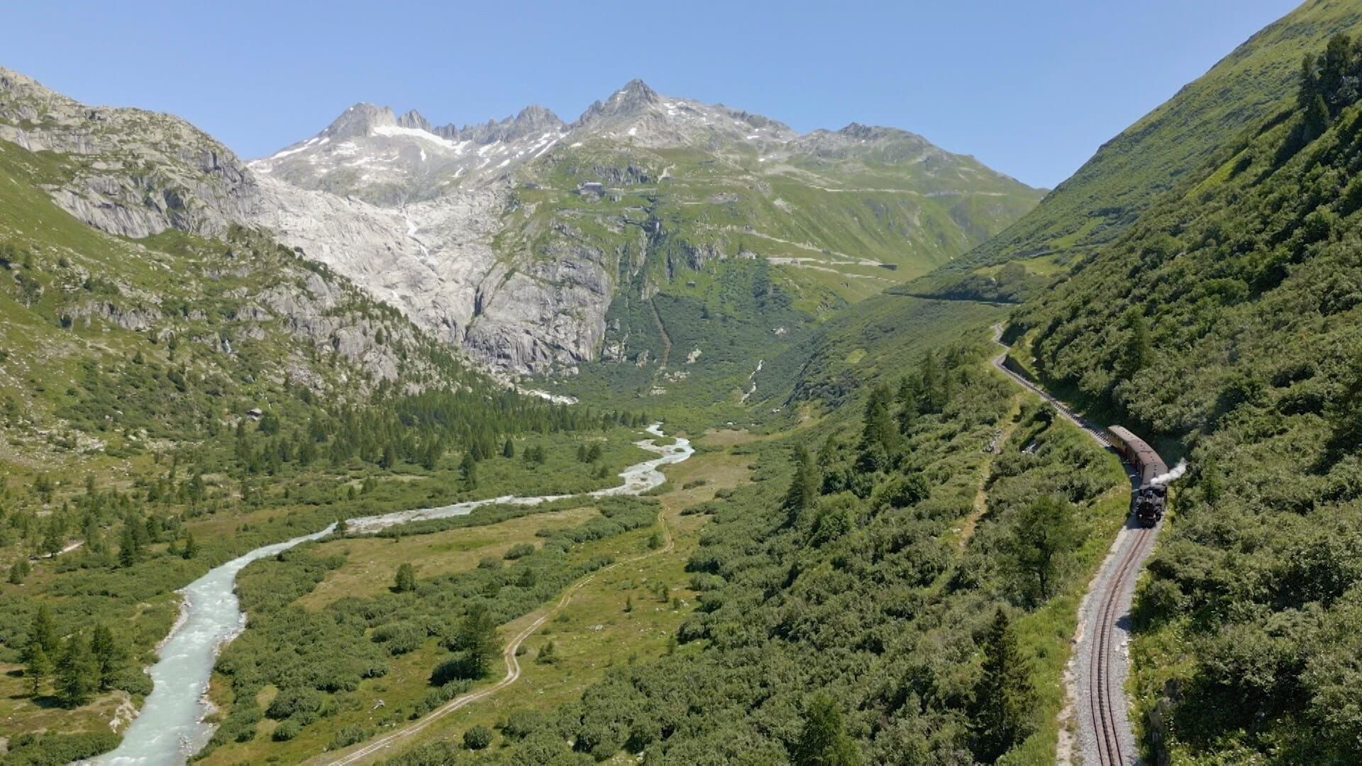 Spektakuläre Bergbahnen der Schweiz II: "Furka-Bergstrecke" – Die Gemütliche