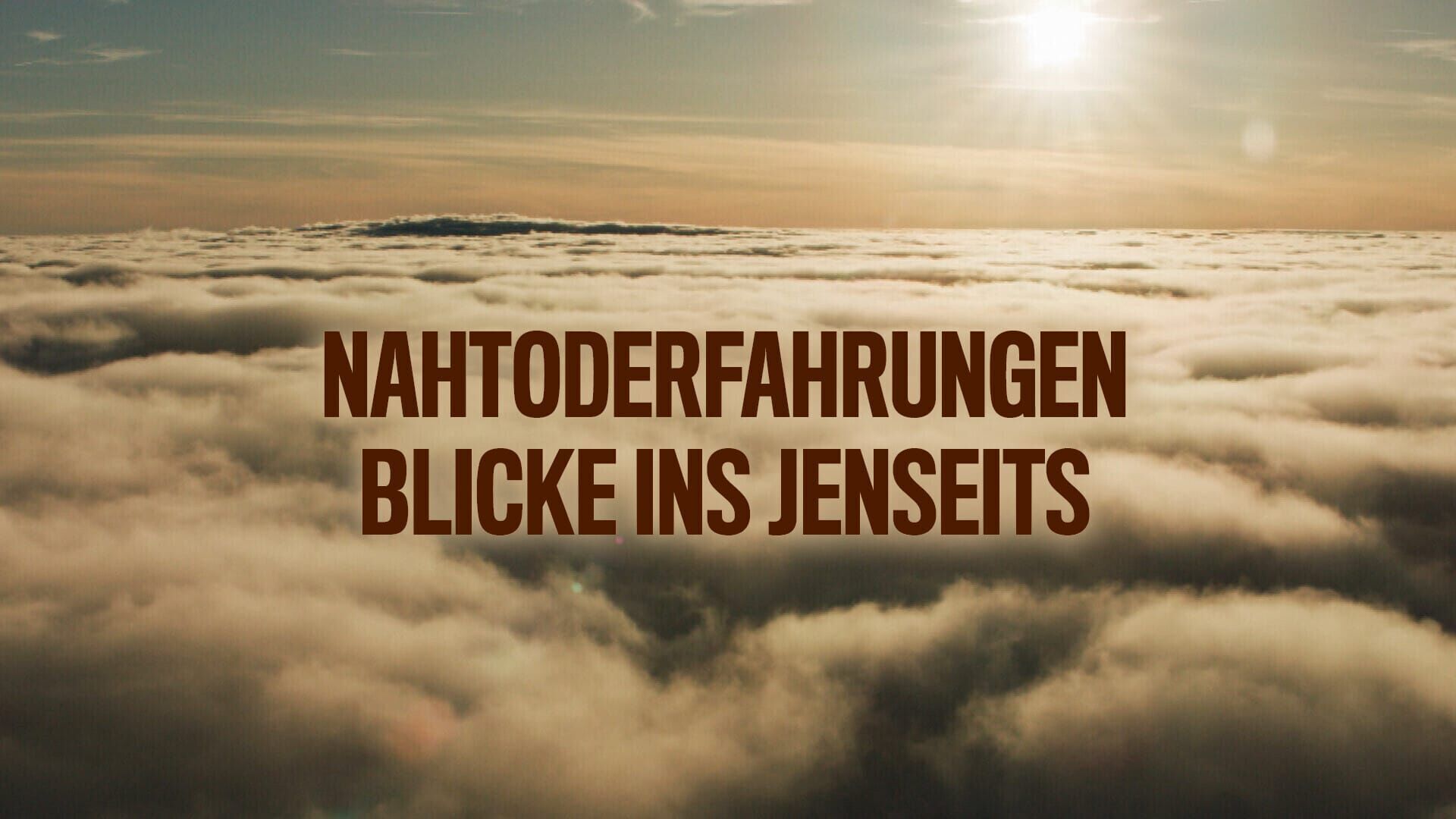Nahtoderfahrungen – Blicke ins Jenseits