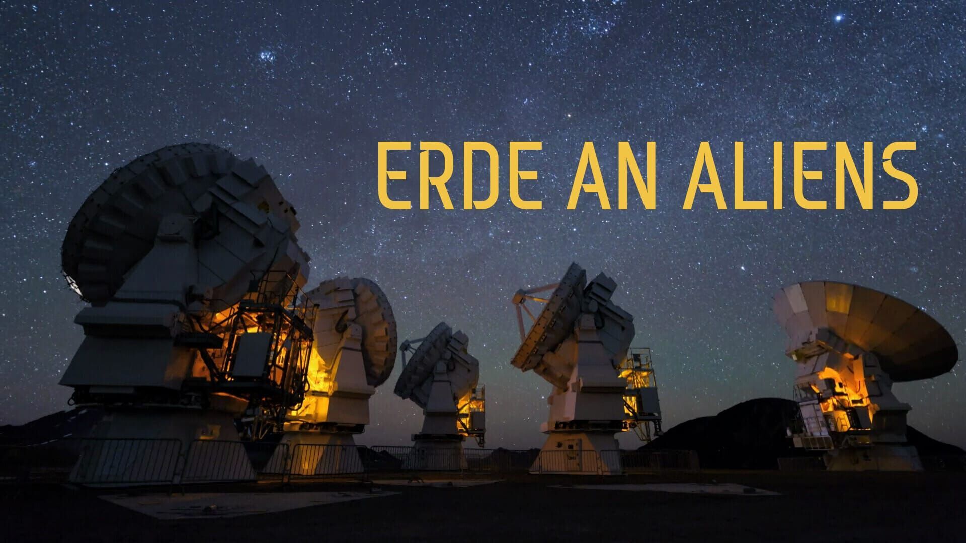 Erde an Aliens