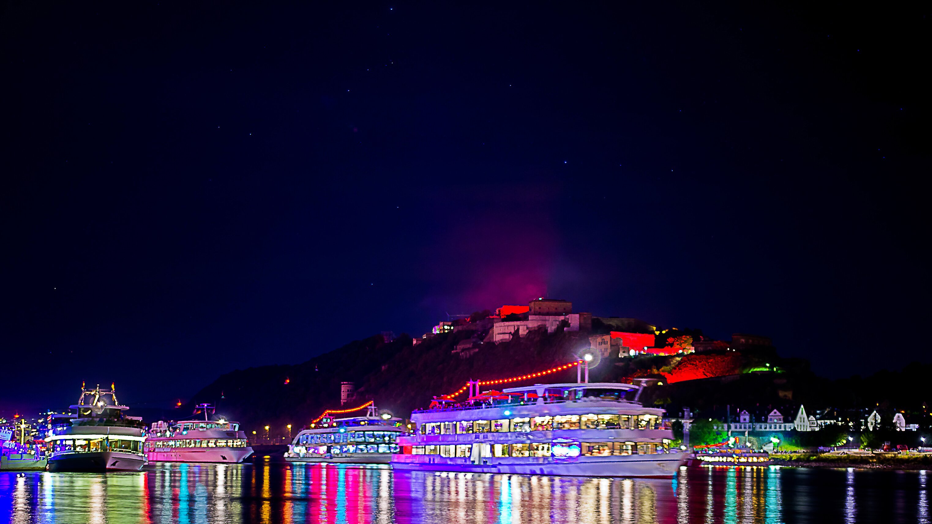 Rhein in Flammen von Konstanz bis Koblenz