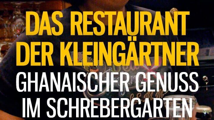 Das Restaurant der Kleingärtner