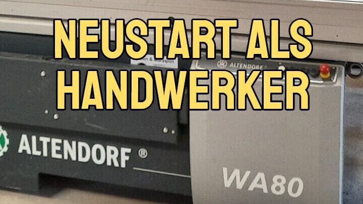 Neustart als Handwerker