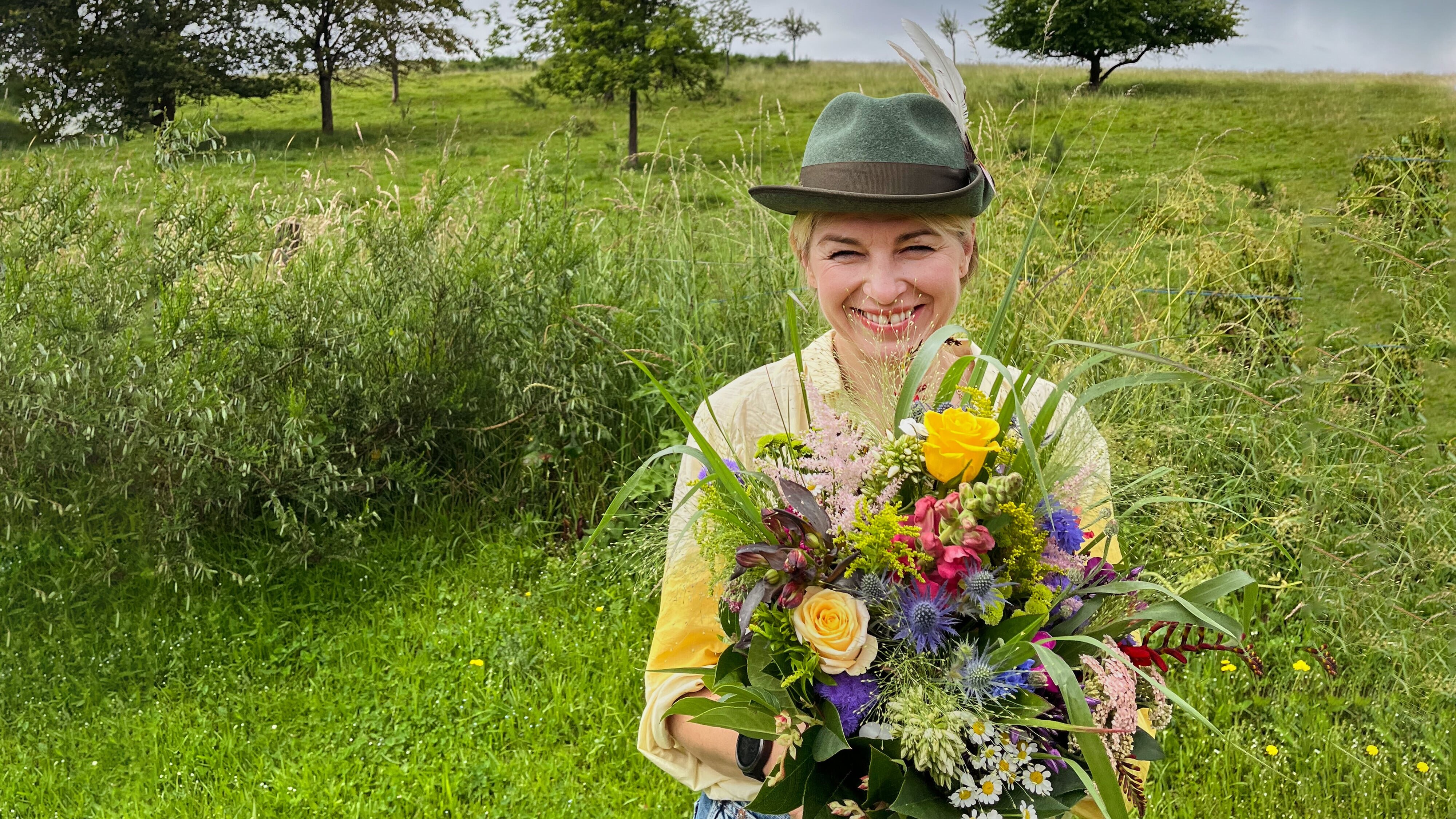 Sabine Heinrich umrundet NRW