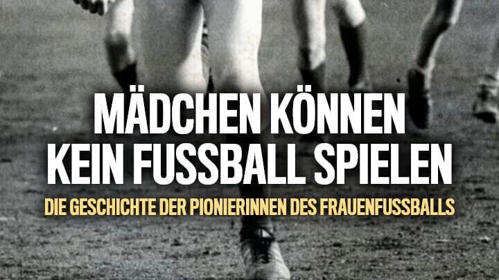 Mädchen können kein Fußball spielen