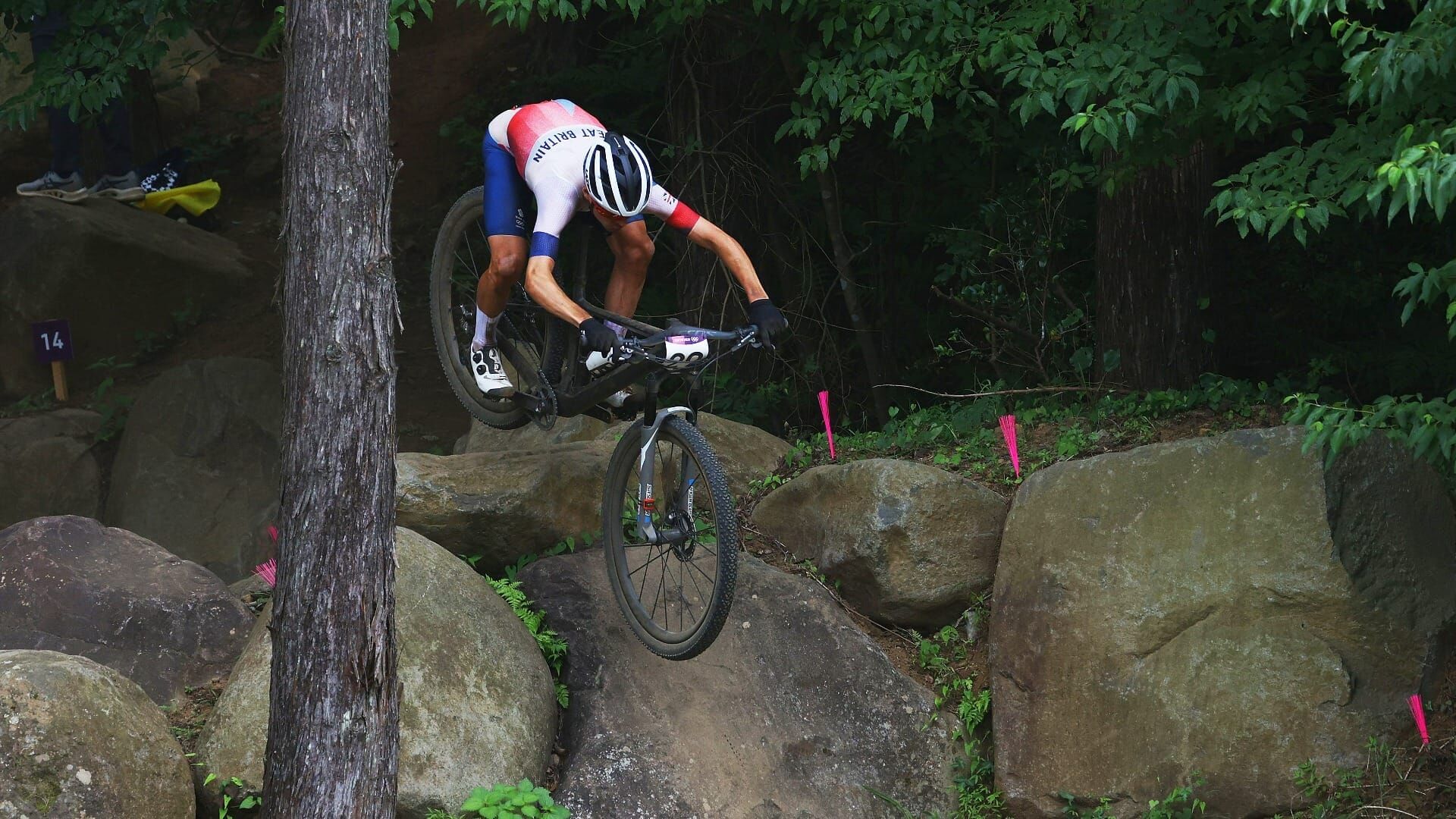 Radsport – Mountainbike Cross-Country Frauen, Teilaufzeichnung