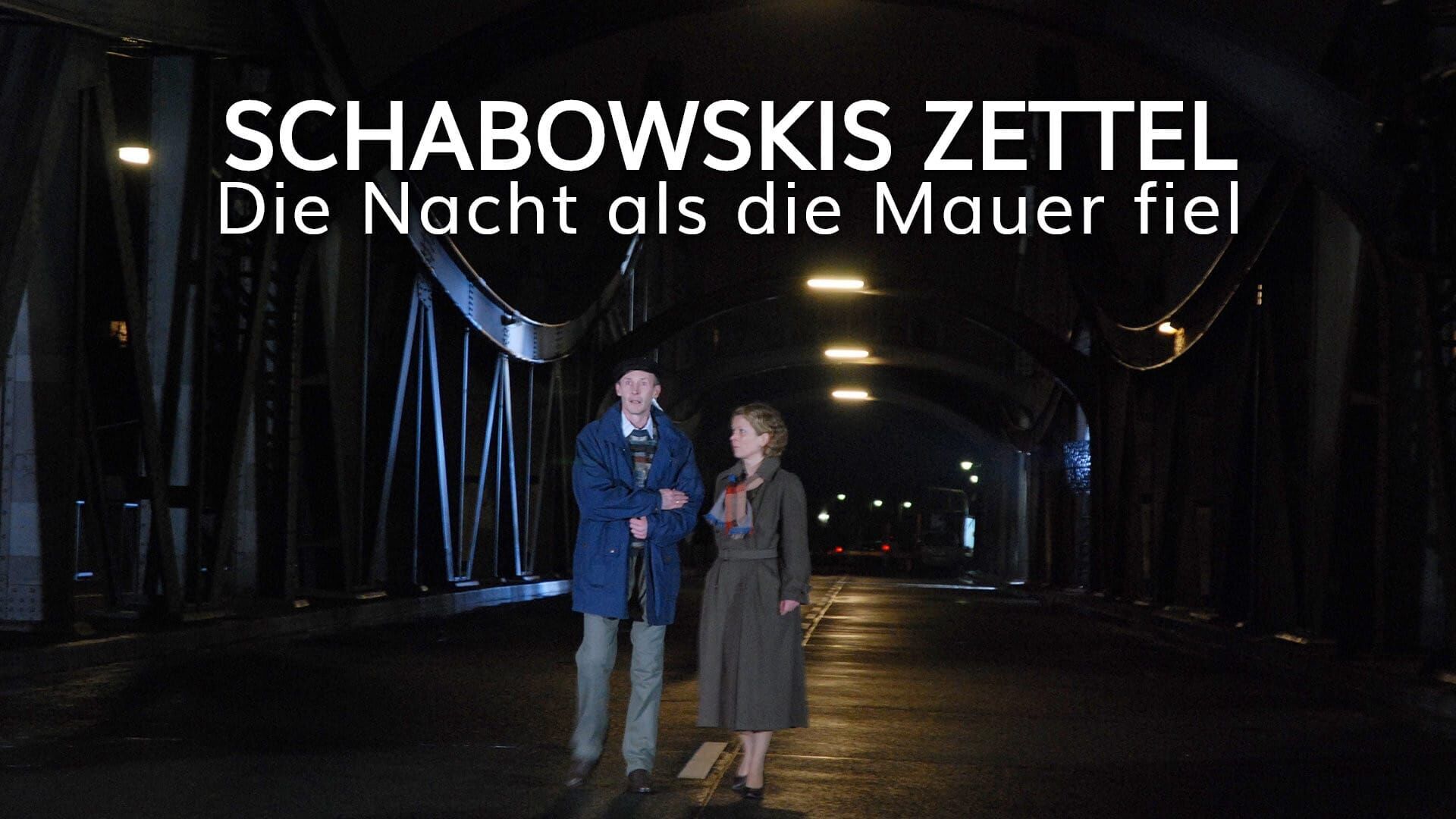 Schabowskis Zettel