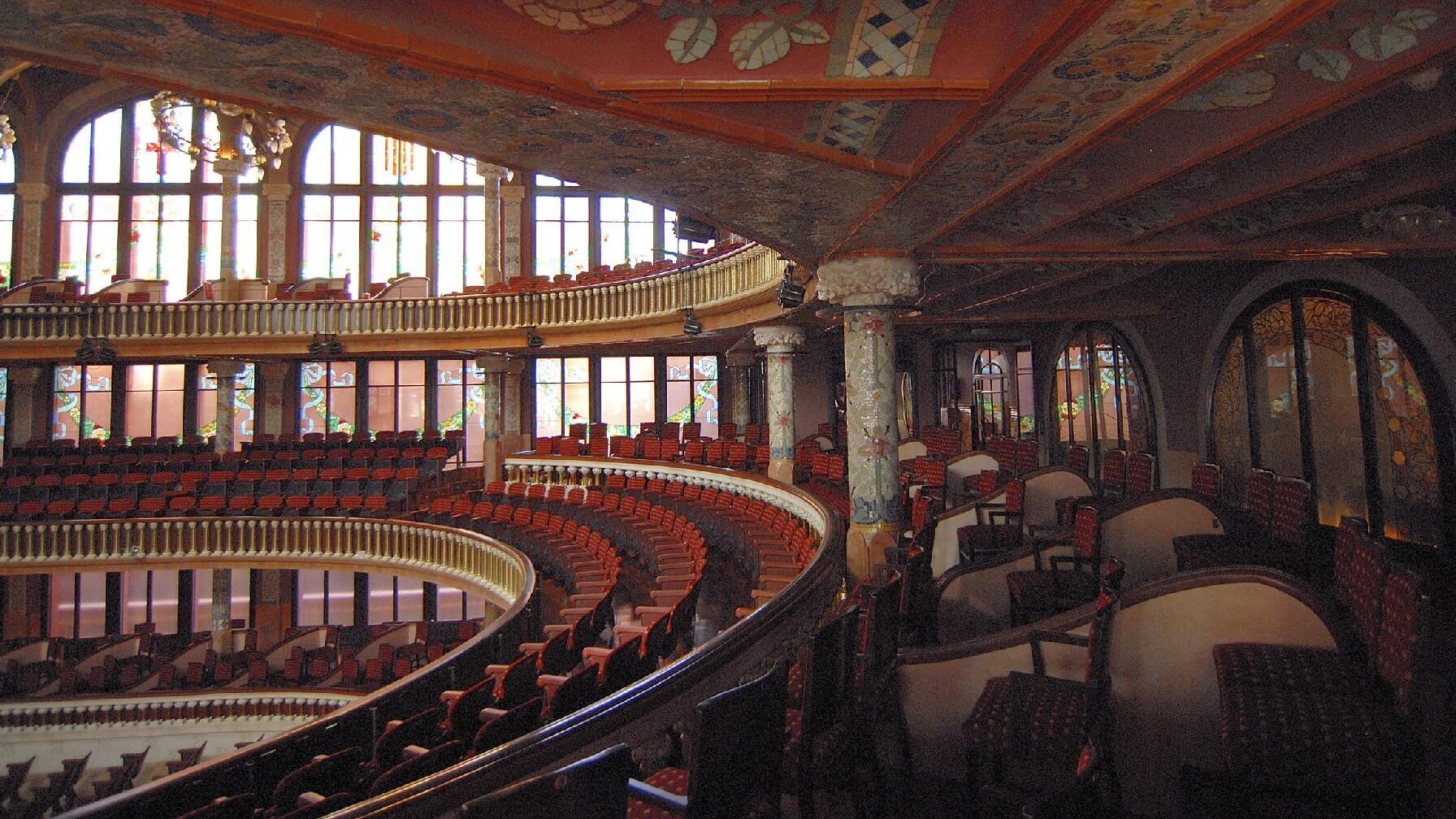 Palast der katalanischen Musik – Barcelona, Spanien