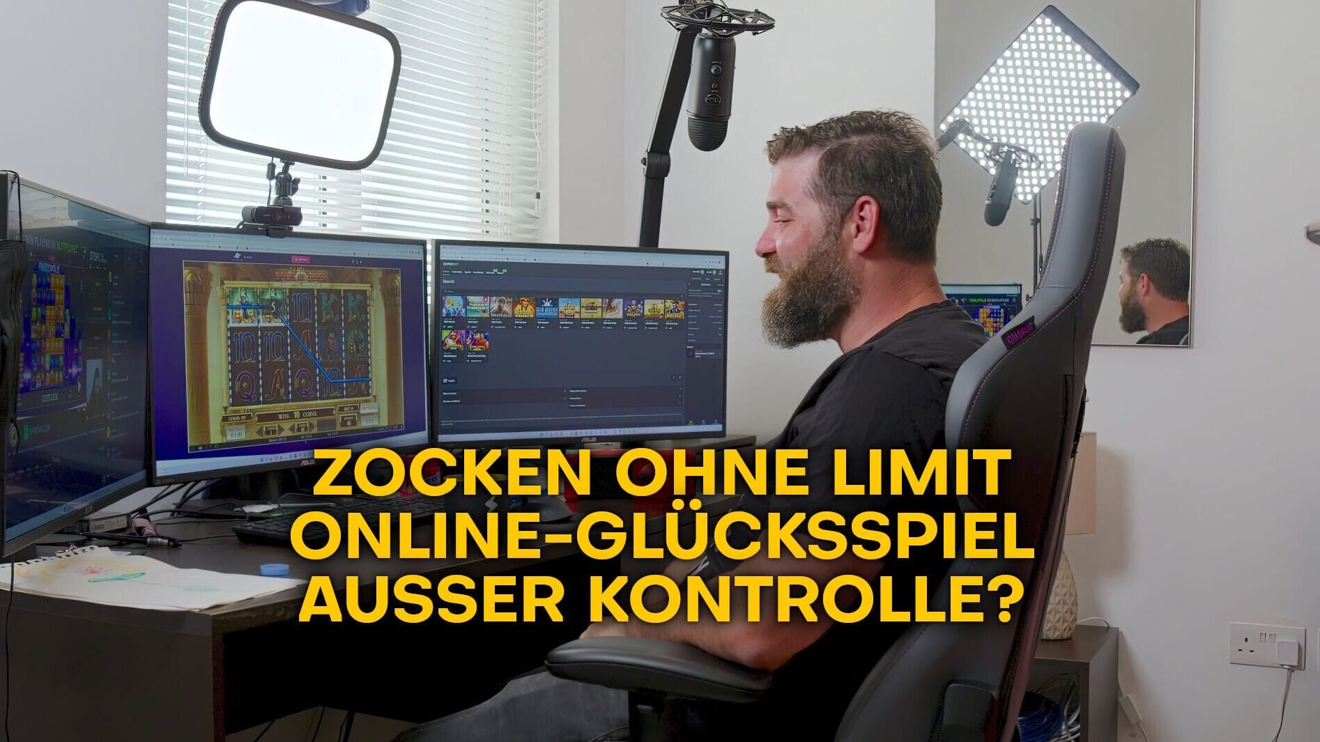 Zocken ohne Limit – Online-Glücksspiel außer Kontrolle