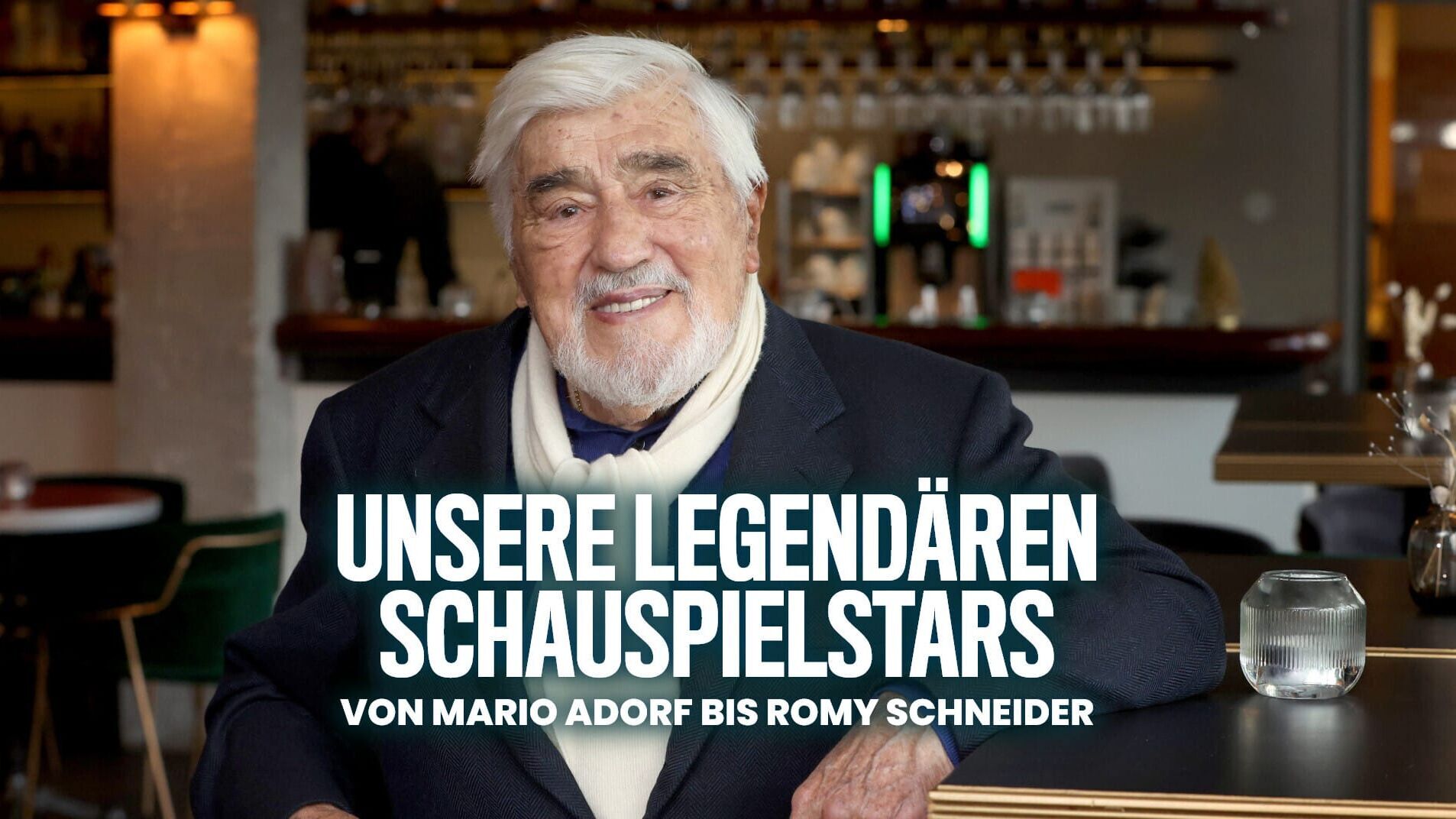 Unsere legendären Schauspielstars – Von Mario Adorf bis Romy Schneider