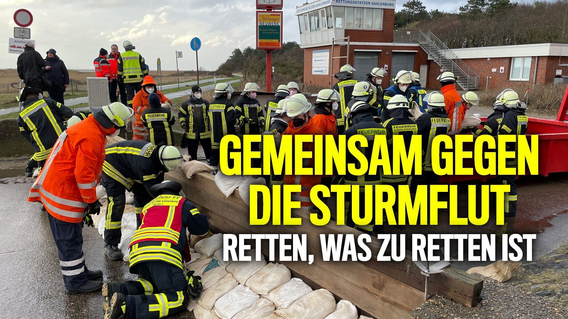 Gemeinsam gegen die Sturmflut