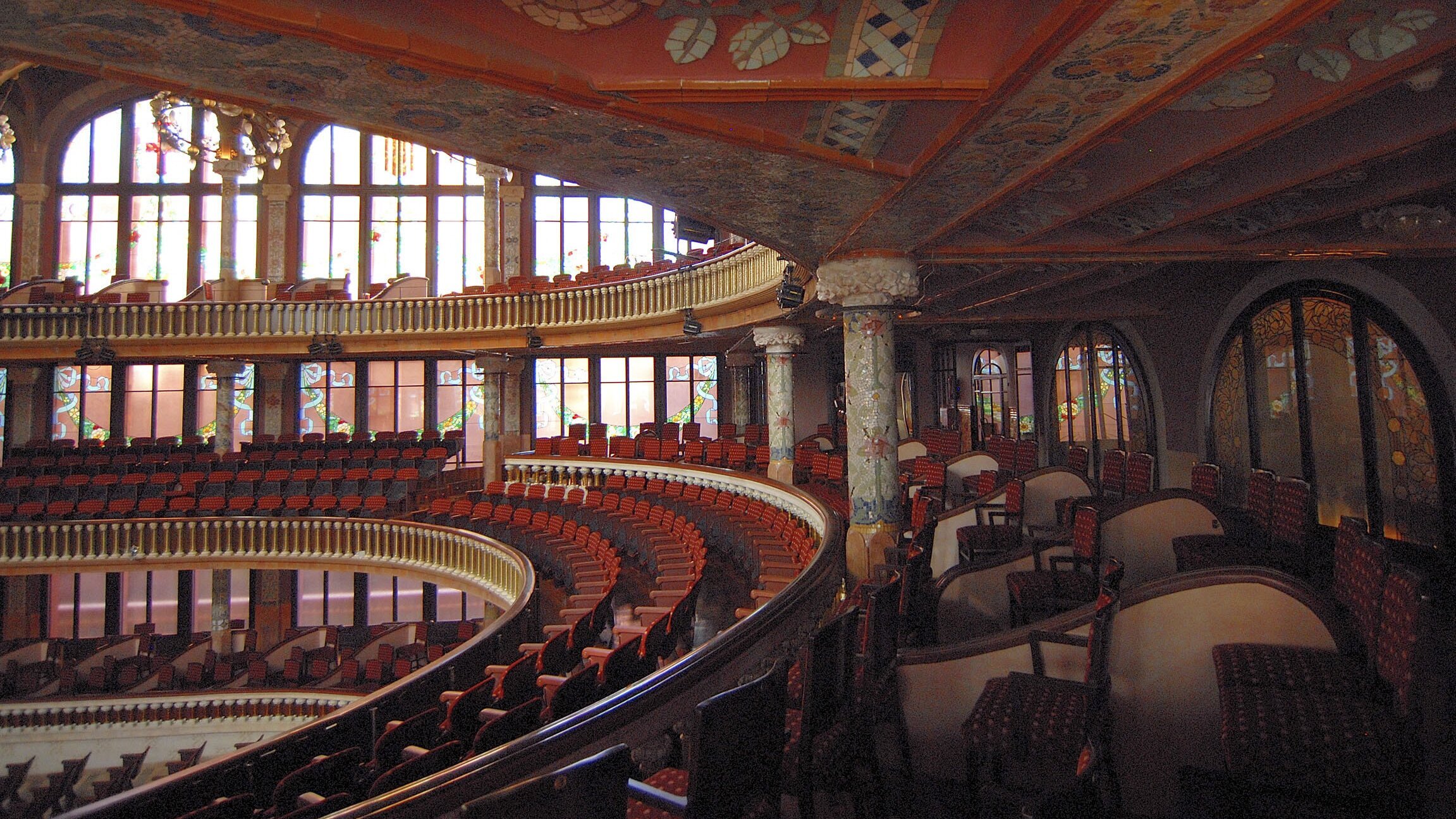 Palast der katalanischen Musik – Barcelona, Spanien