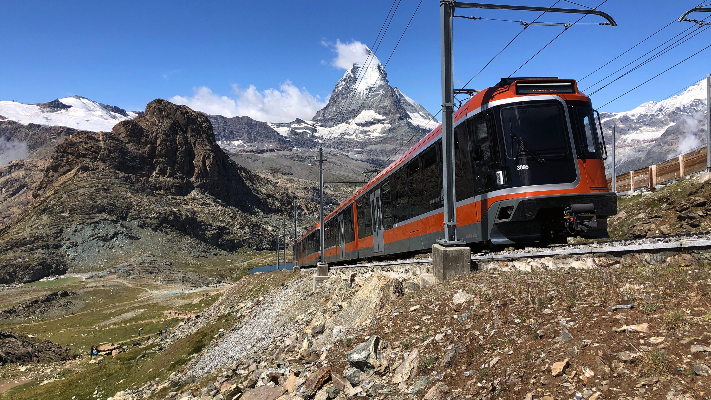Mit dem Zug zum Matterhorn
