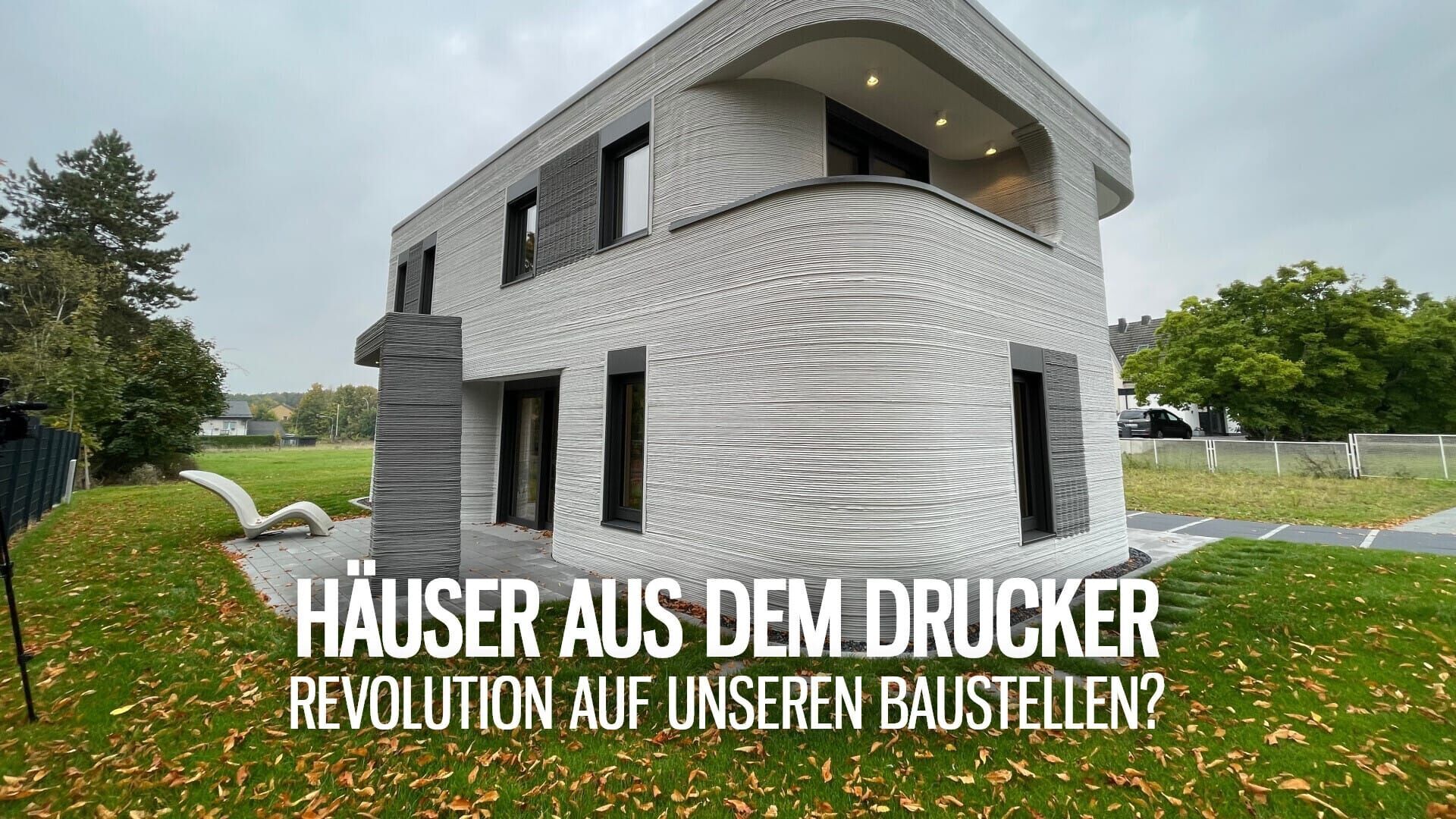 Häuser aus dem Drucker – Revolution auf unseren Baustellen?