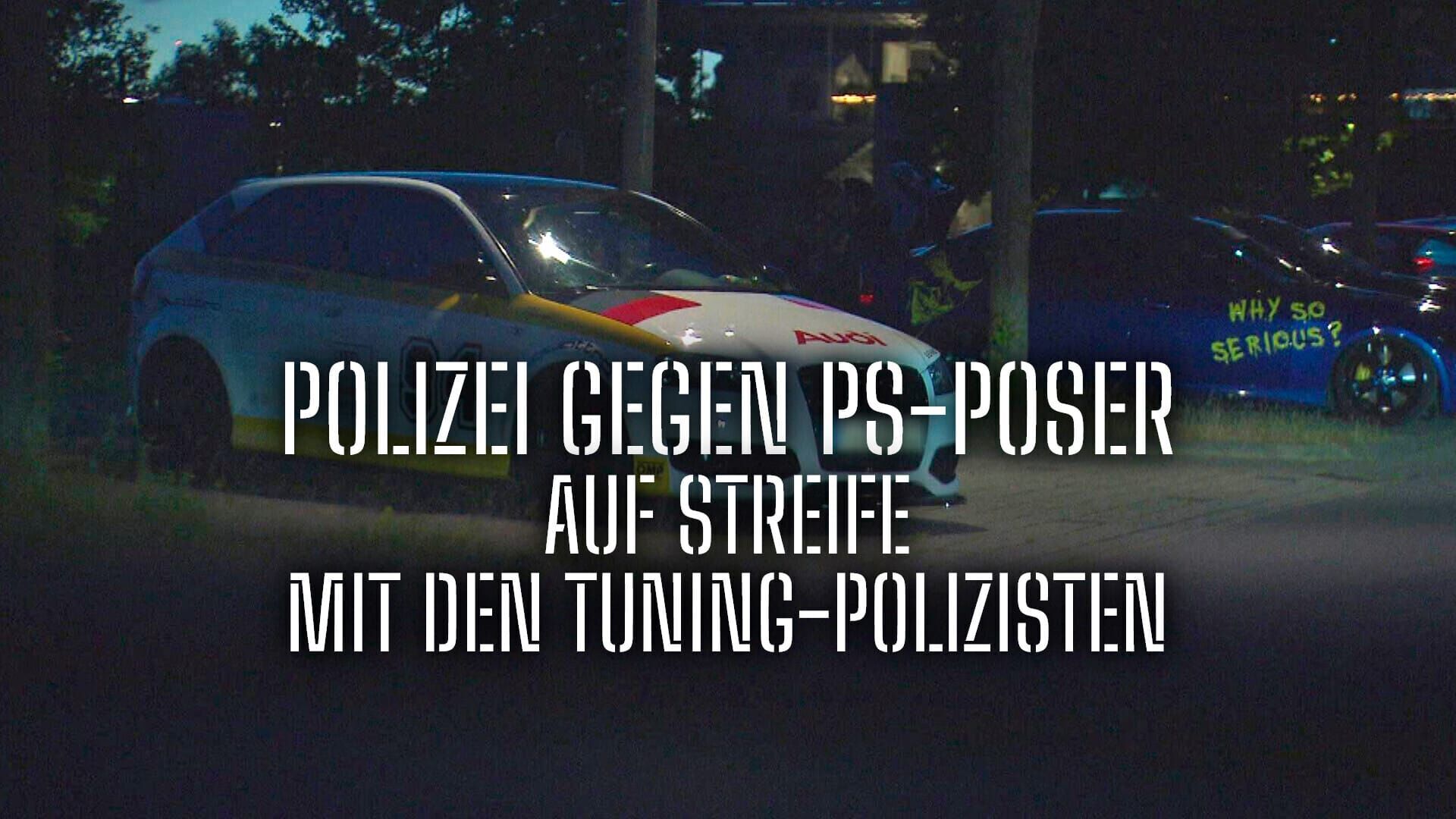 Polizei gegen PS-Poser