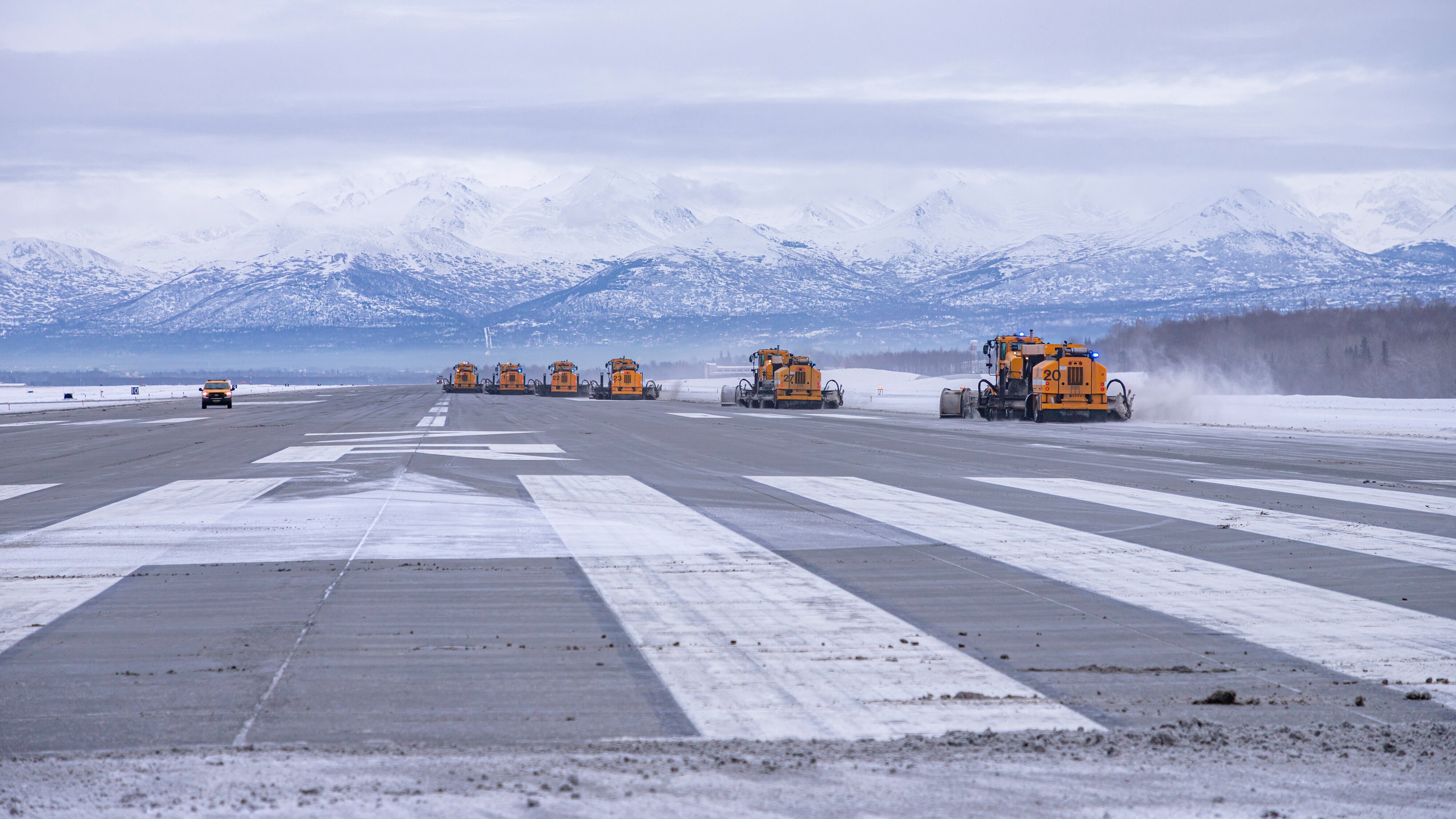 Ice Airport Alaska