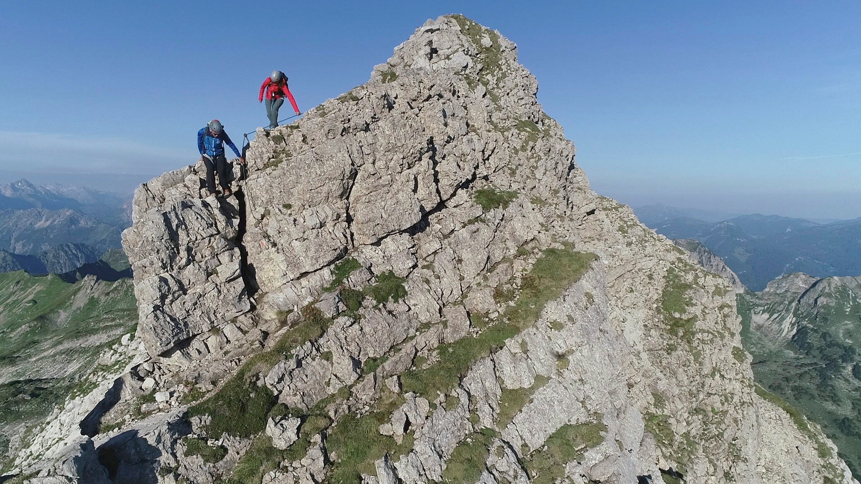 Der Hindelanger Klettersteig
