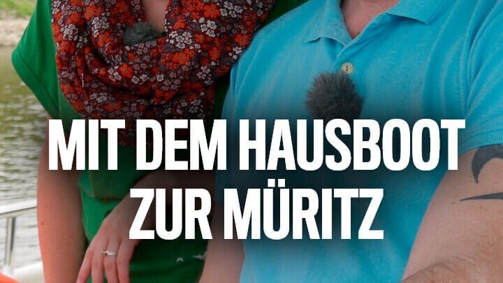 Mit dem Hausboot zur Müritz