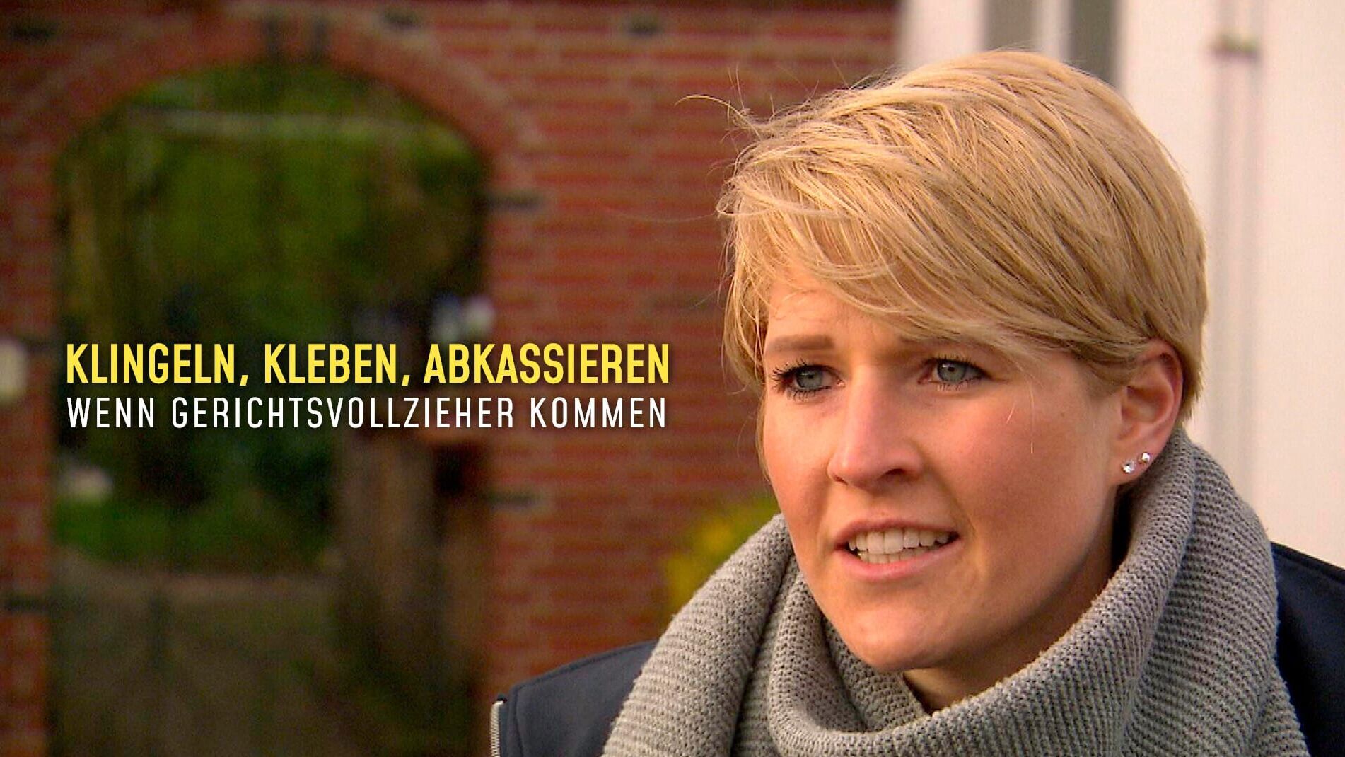 Klingeln, kleben, abkassieren
