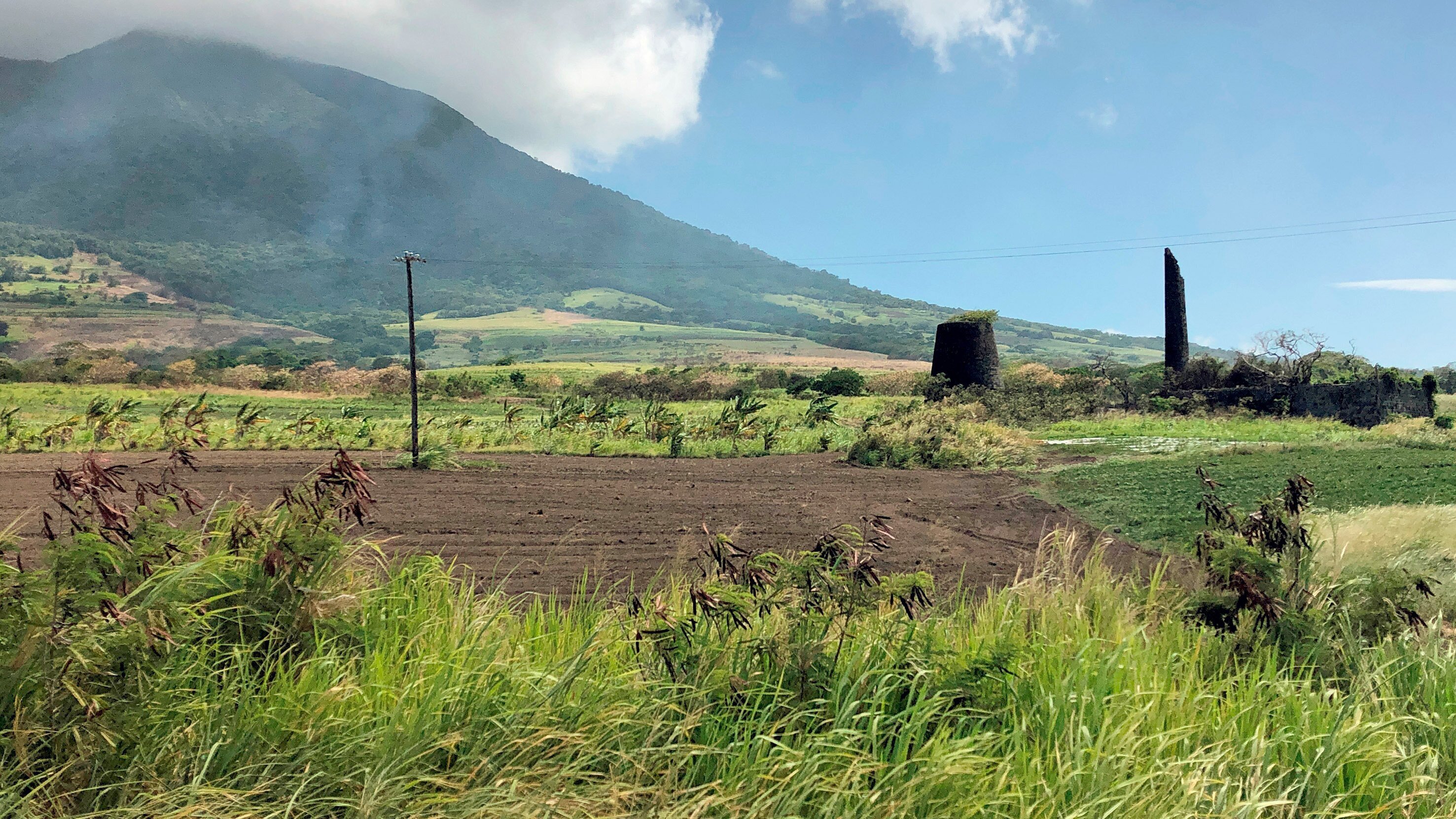 Mit dem Zug auf St. Kitts