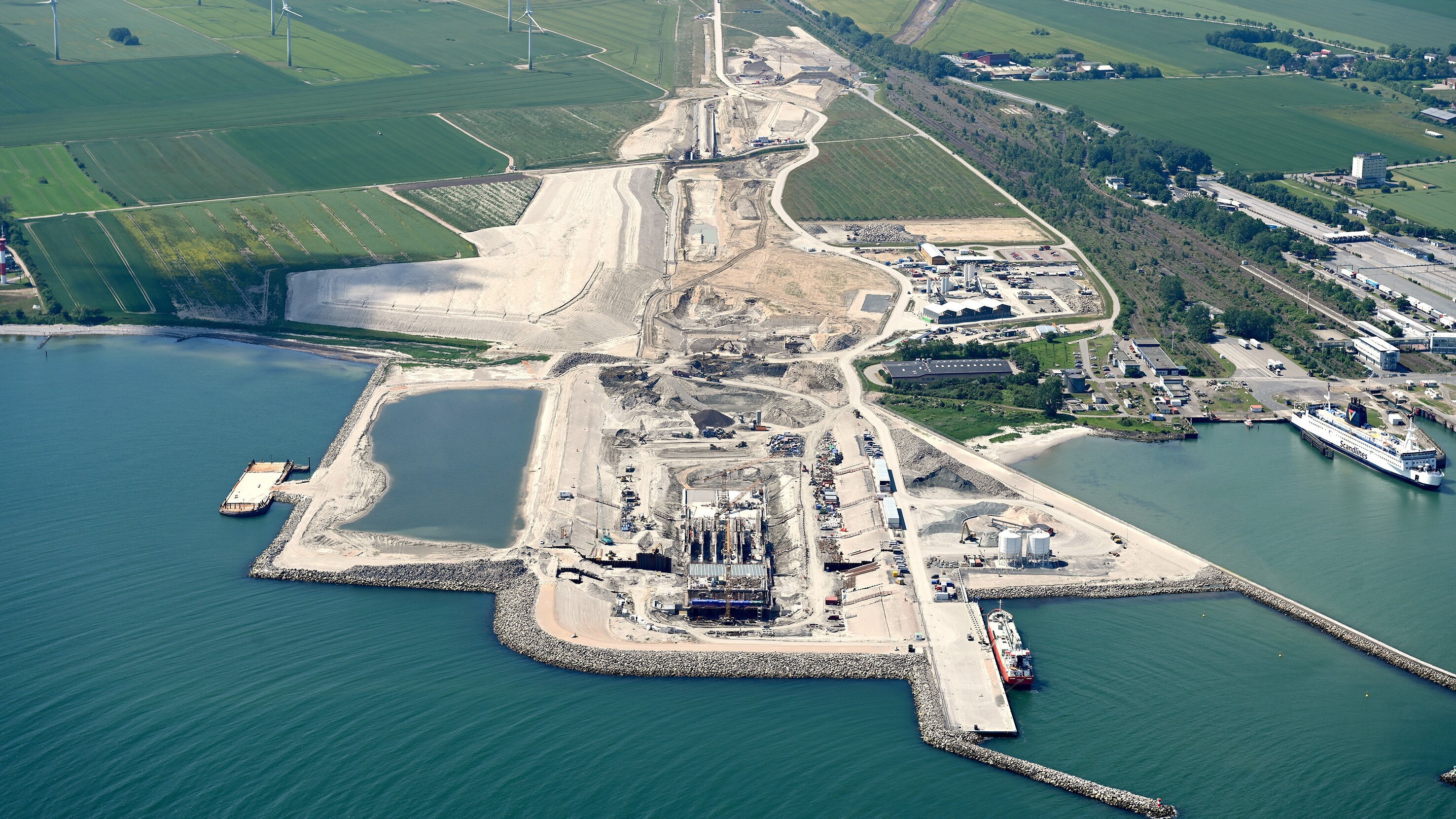 Mega-Baustelle Fehmarnbelttunnel
